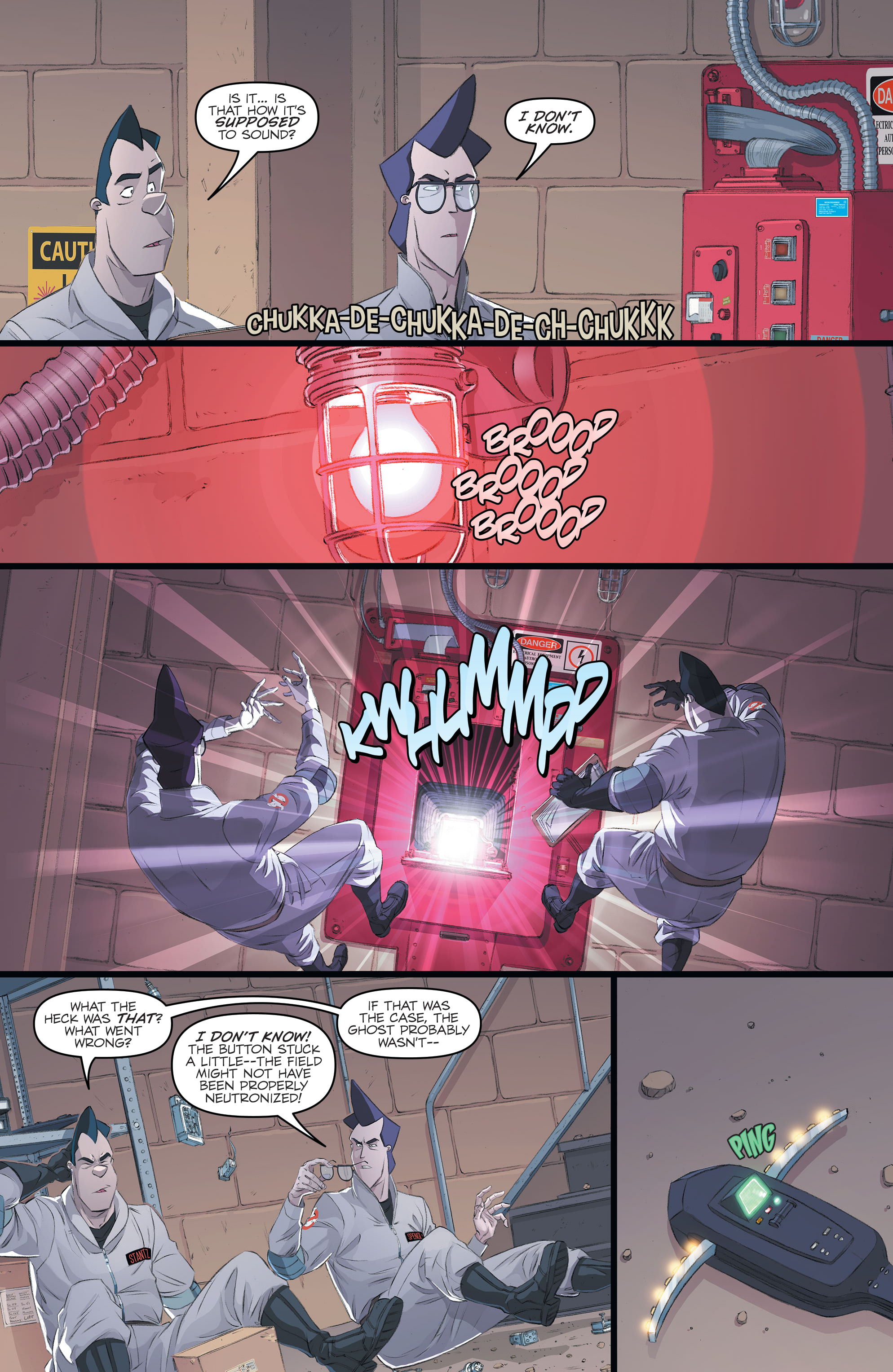 Read online Ghostbusters: Year One comic -  Issue #4 - 14