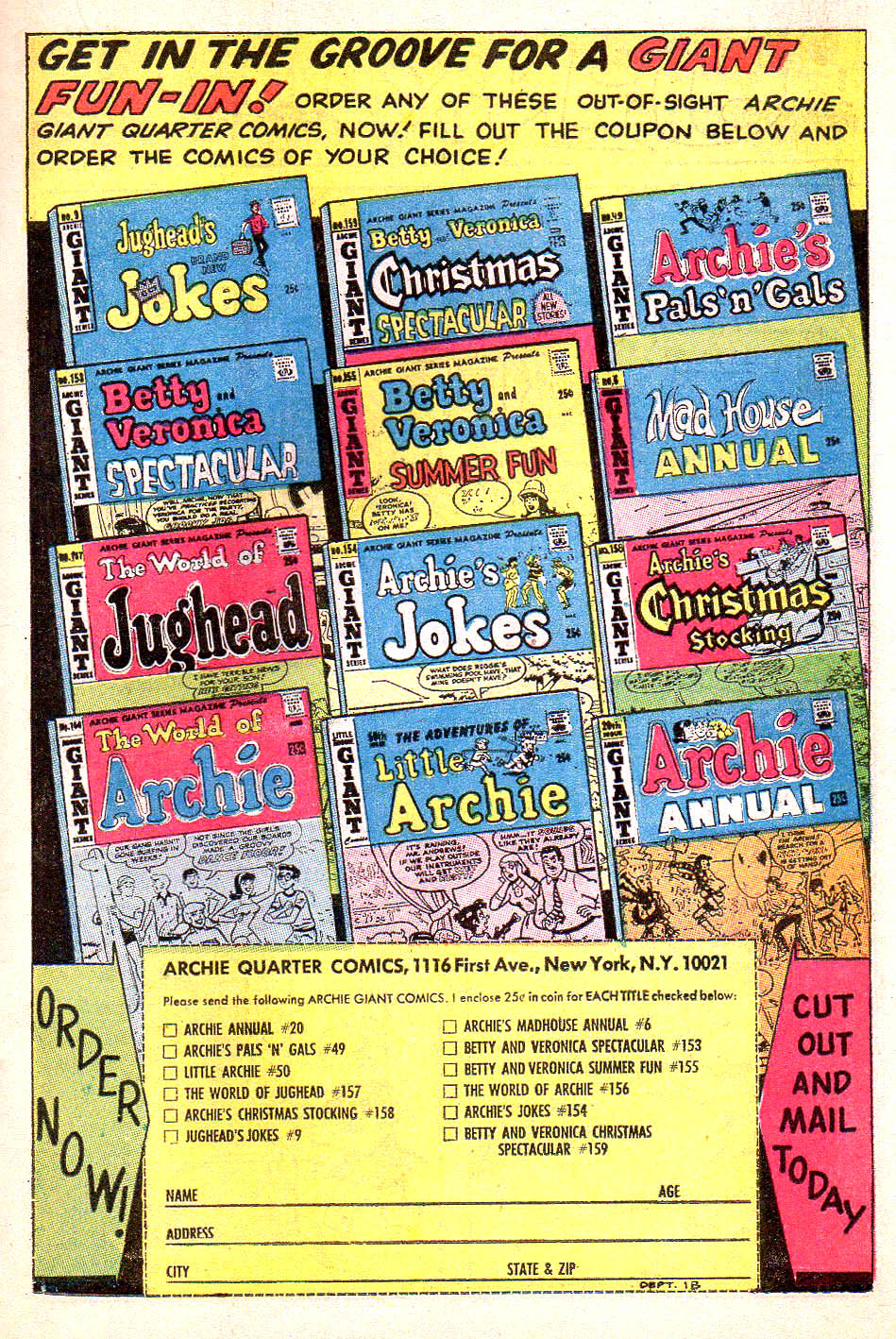 Read online Pep Comics comic -  Issue #224 - 19