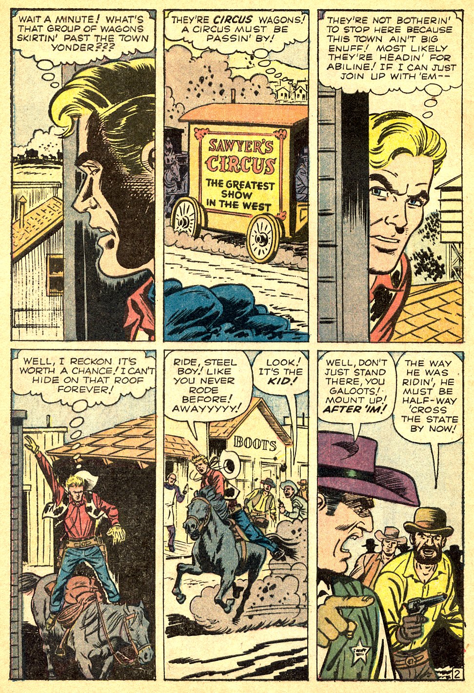 Read online Kid Colt Outlaw comic -  Issue #106 - 4