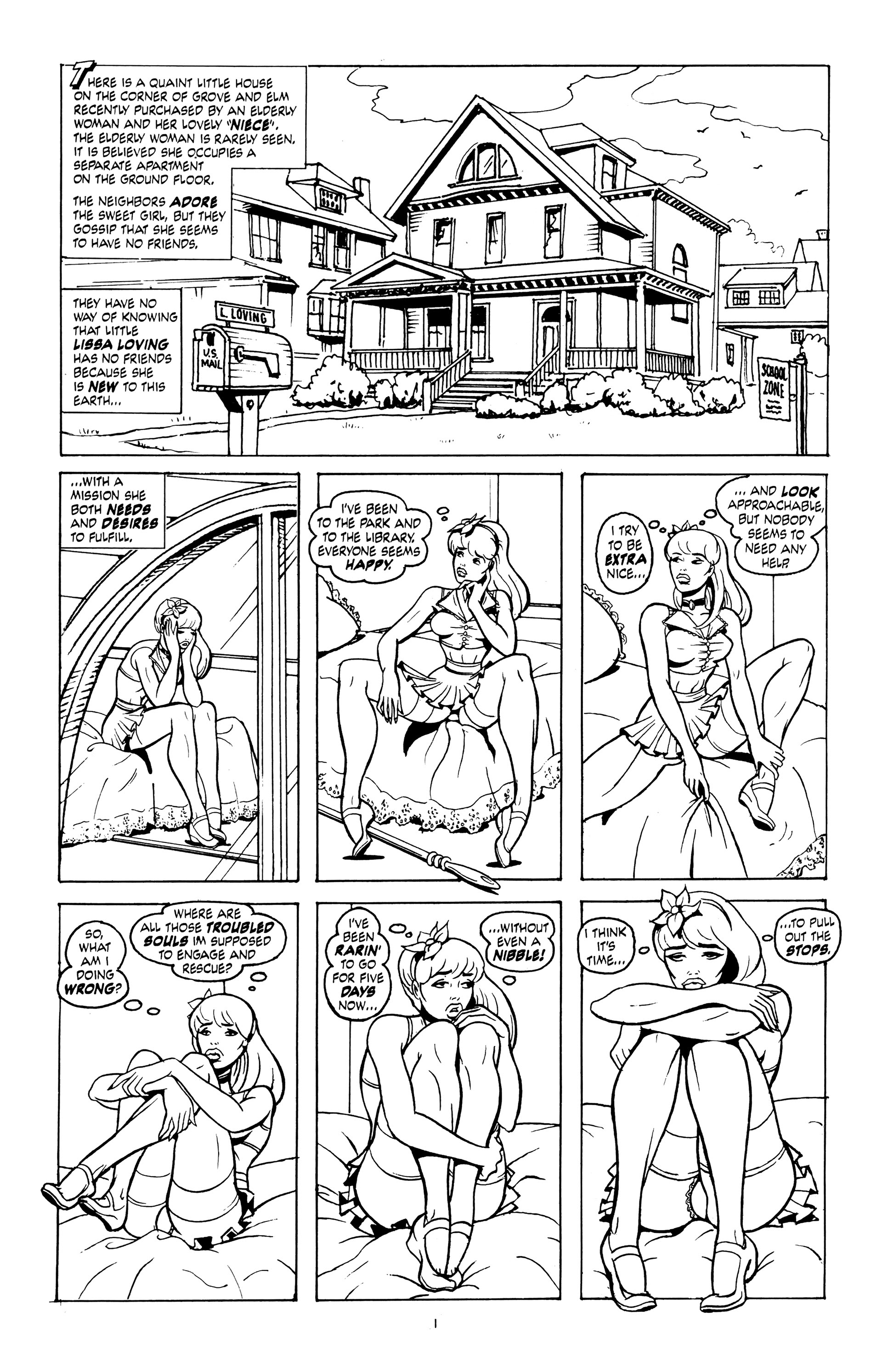 Read online Anatomic Bombs: Angelissa comic -  Issue # Full - 5