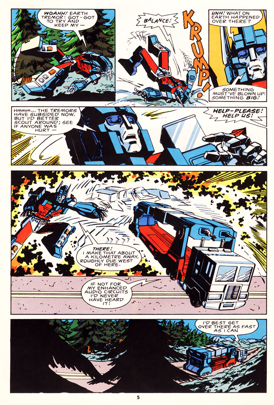 Read online The Transformers (UK) comic -  Issue #115 - 5