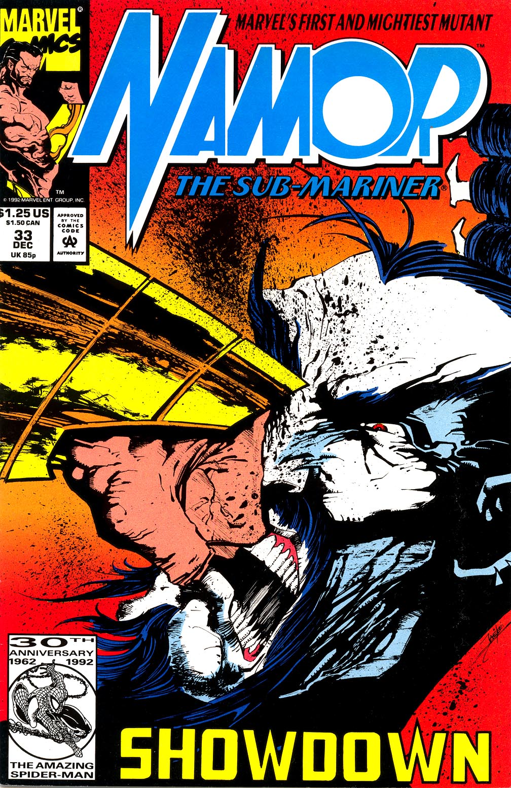 Read online Namor, The Sub-Mariner comic -  Issue #33 - 1