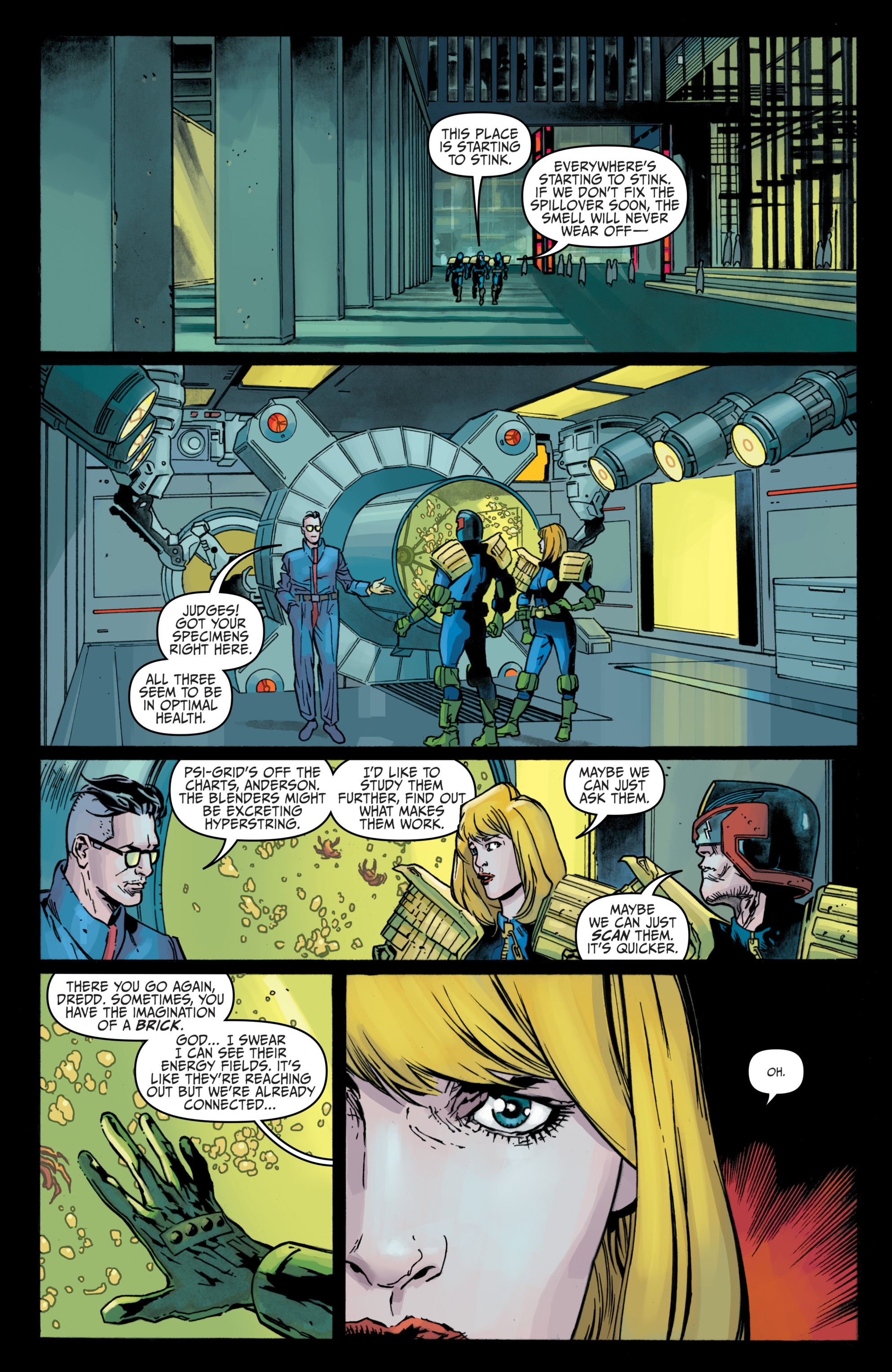 Read online Judge Dredd: Toxic comic -  Issue #3 - 13