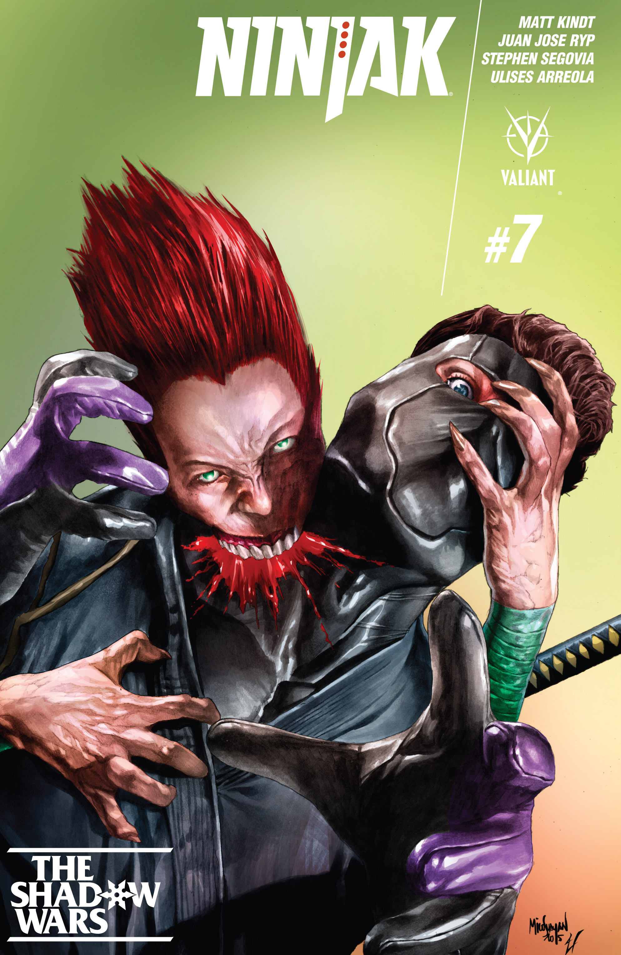 Read online Ninjak (2015) comic -  Issue #7 - 1