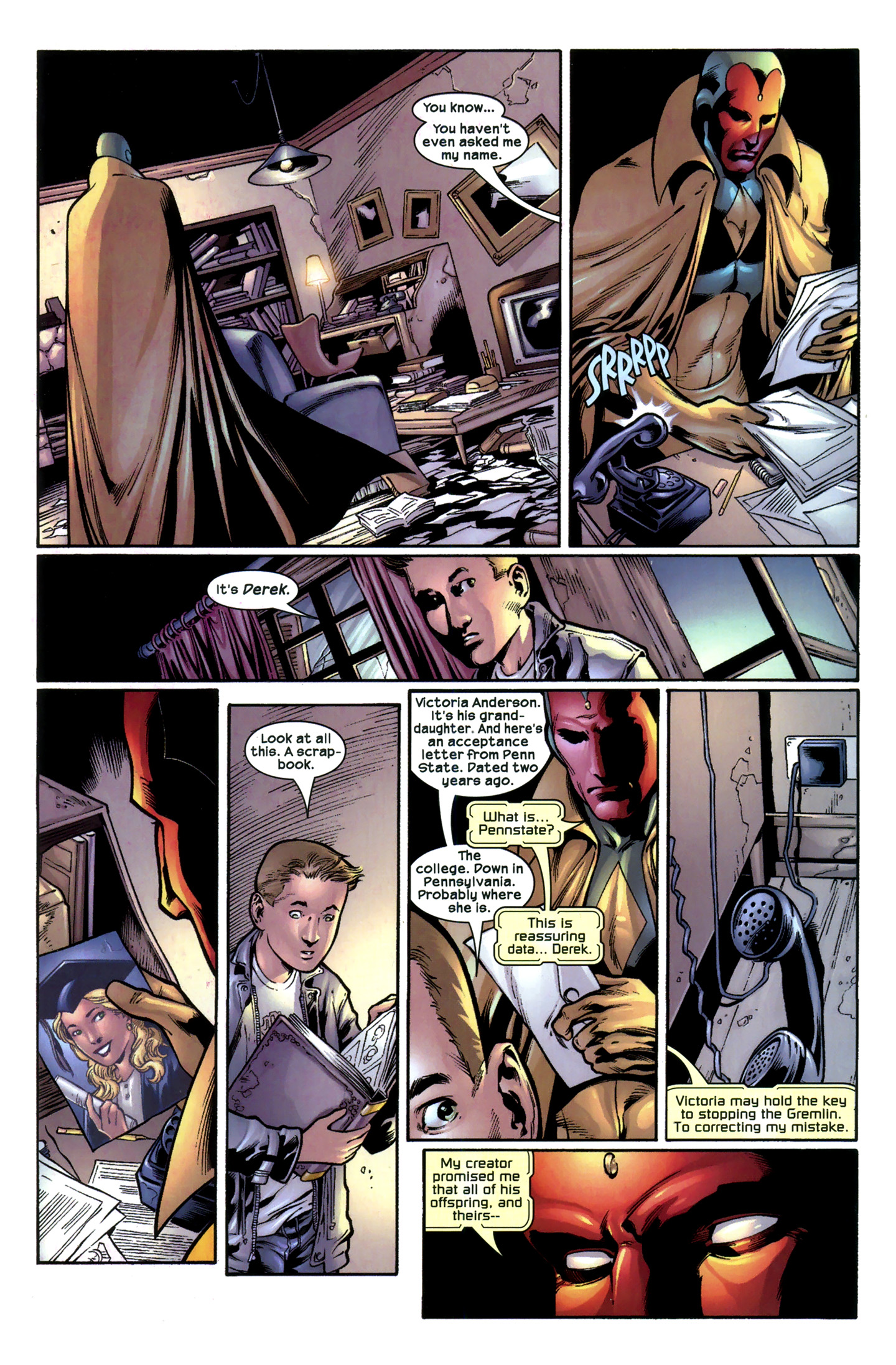 Read online Avengers Icons: The Vision comic -  Issue #2 - 28