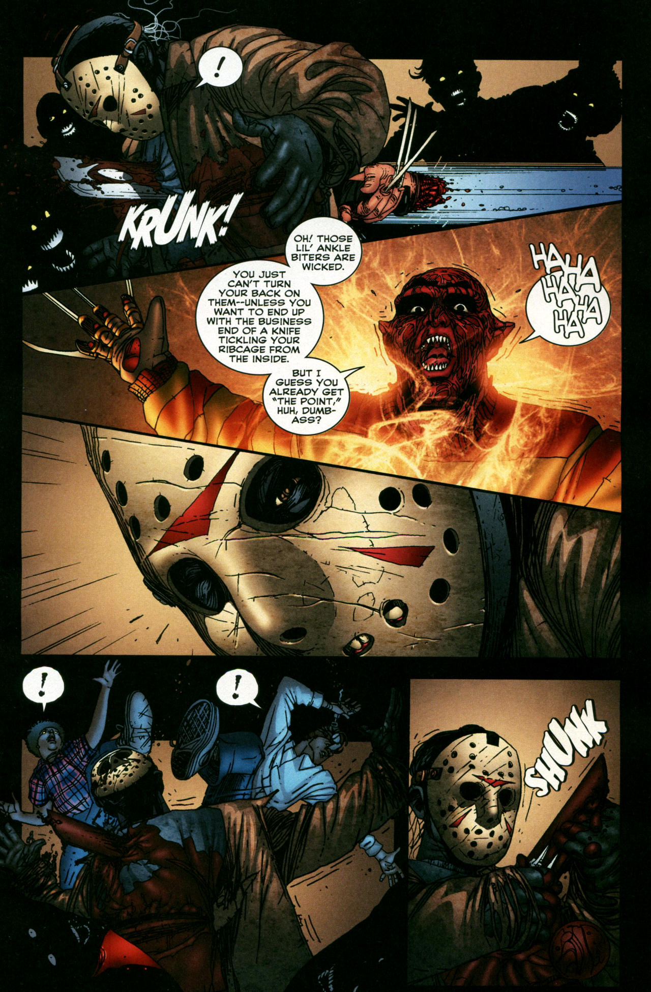 Read online Freddy Vs Jason Vs Ash comic -  Issue #5 - 4