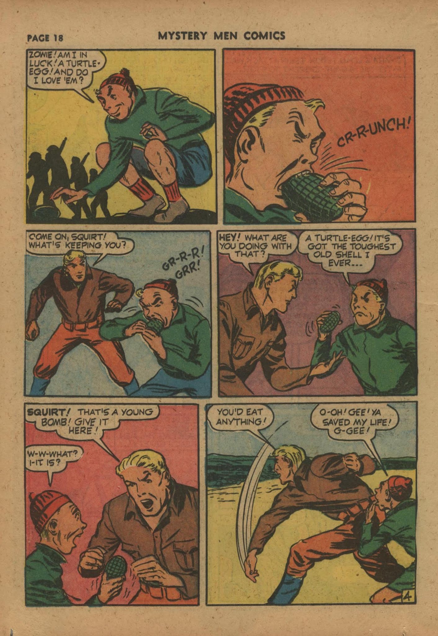 Read online Mystery Men Comics comic -  Issue #26 - 20