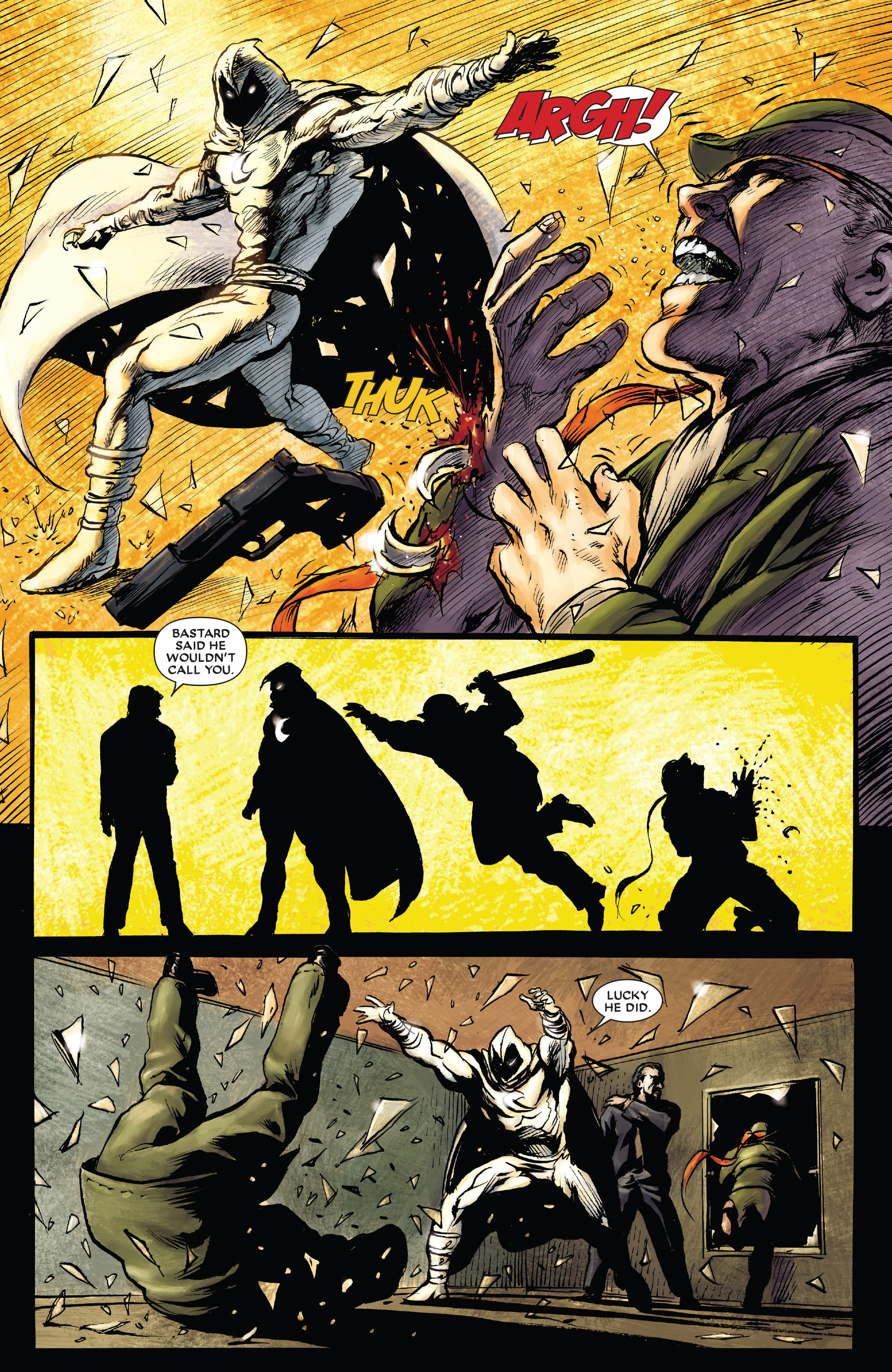 Read online Moon Knight by Huston, Benson & Hurwitz Omnibus comic -  Issue # TPB (Part 7) - 32