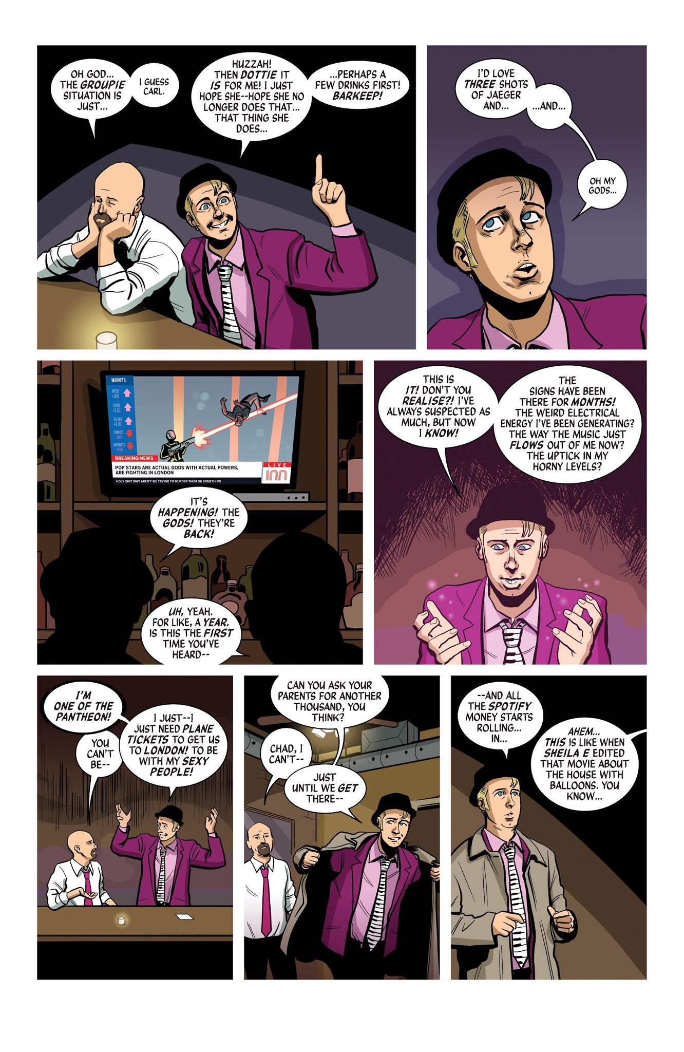 Read online The Wicked   The Divine: The Funnies comic -  Issue # Full - 12