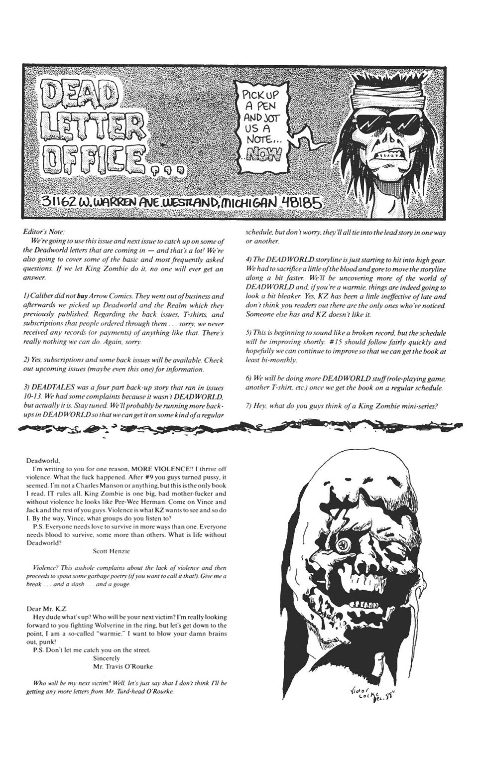 Read online Deadworld (1988) comic -  Issue #14 - 27