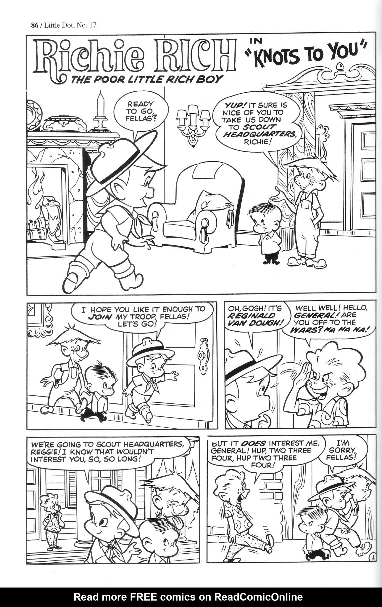 Read online Harvey Comics Classics comic -  Issue # TPB 2 (Part 1) - 87