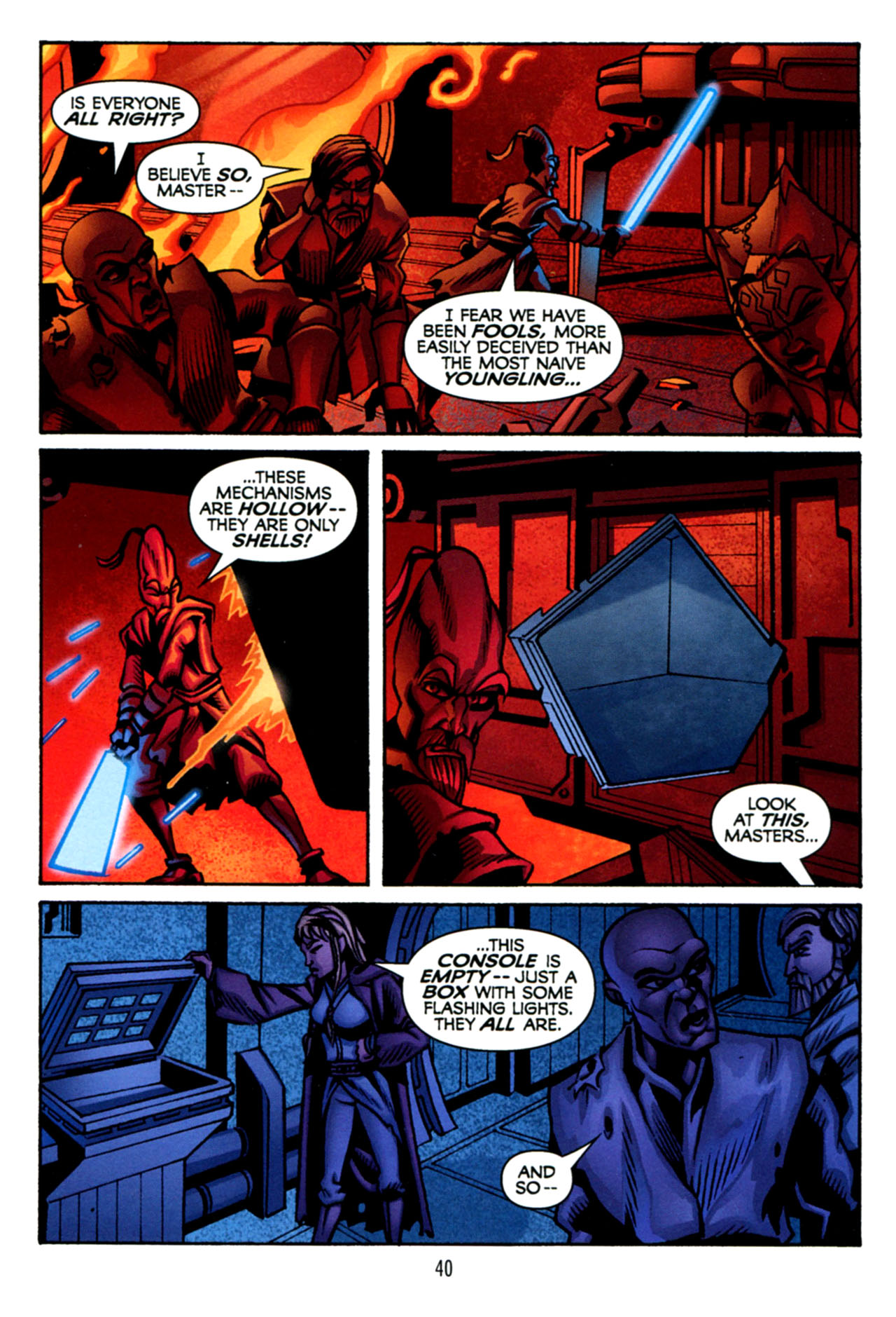 Read online Star Wars: The Clone Wars - The Starcrusher Trap comic -  Issue # Full - 41