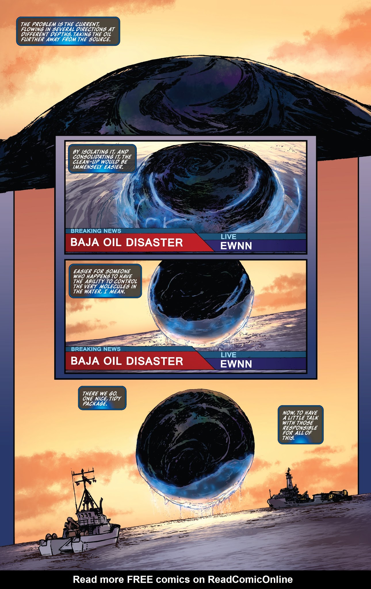 Read online Michael Turner's Fathom (2013) comic -  Issue #1 - 10