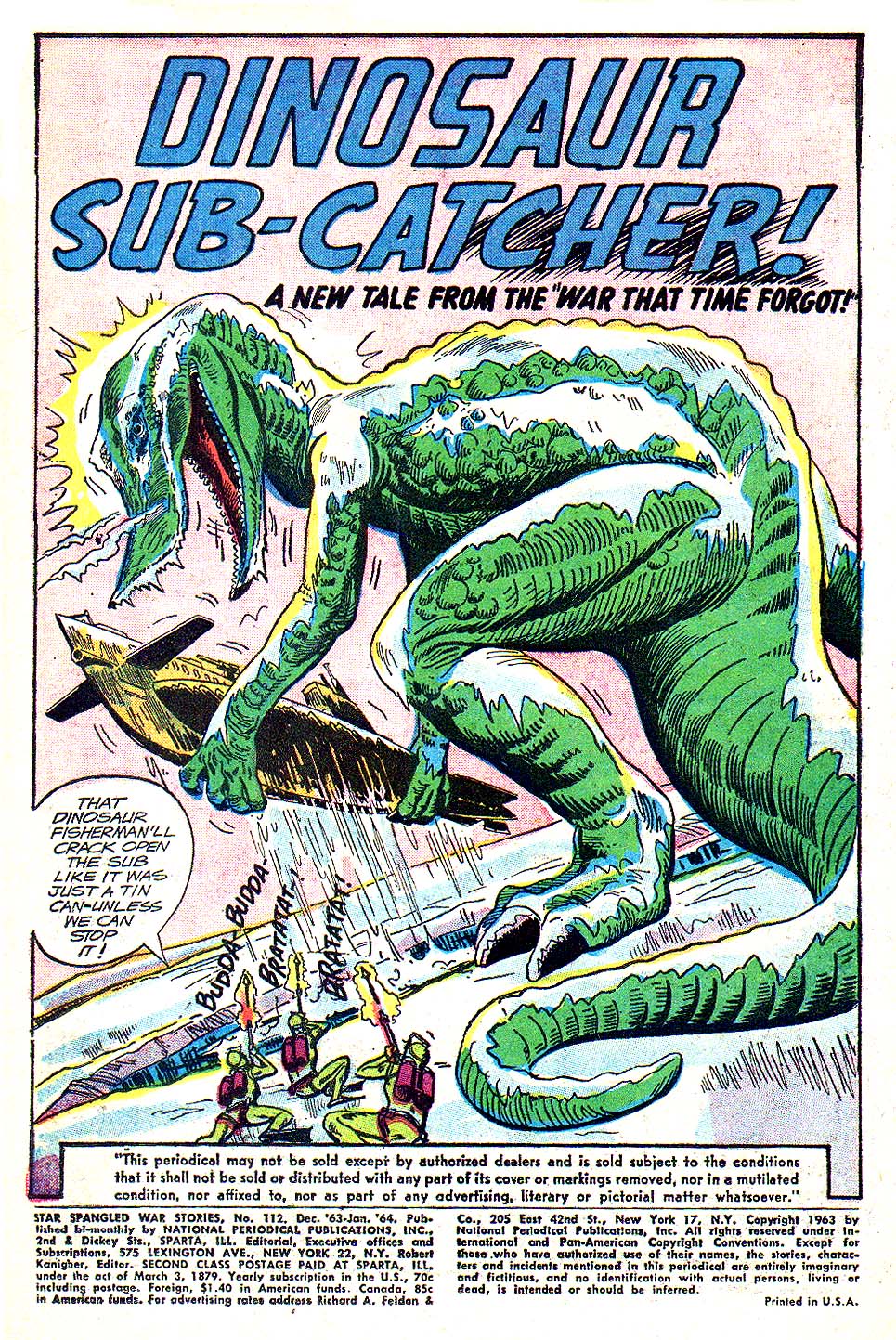 Read online Star Spangled War Stories (1952) comic -  Issue #112 - 3