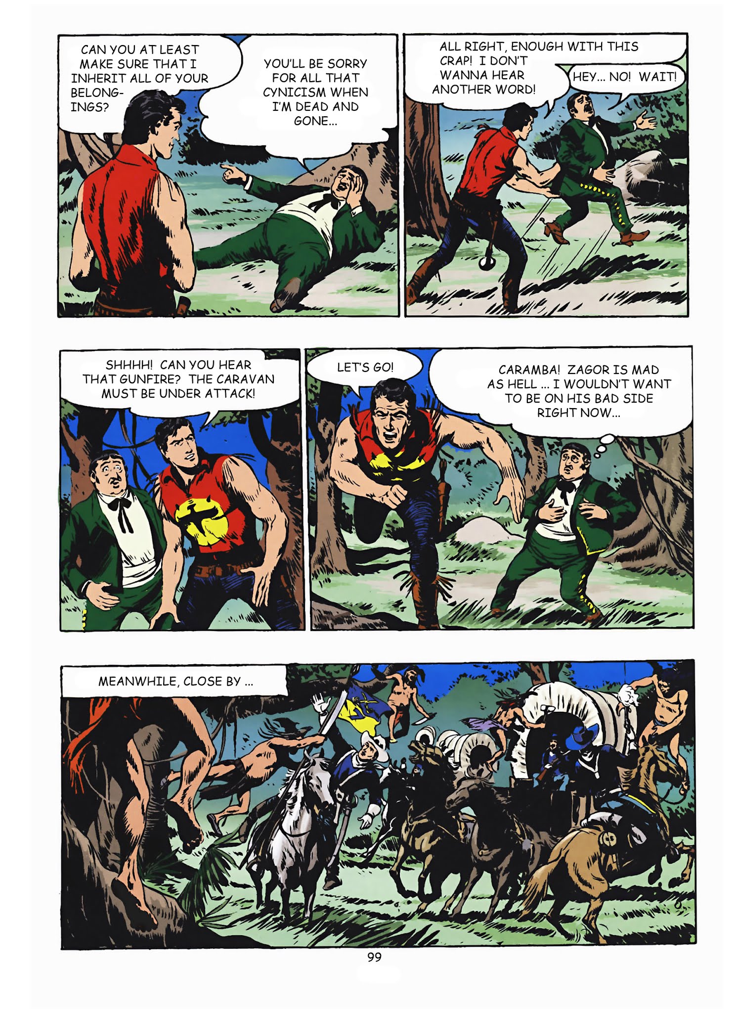 Read online Zenith gigante - Zagor gigante comic -  Issue #2 - 100