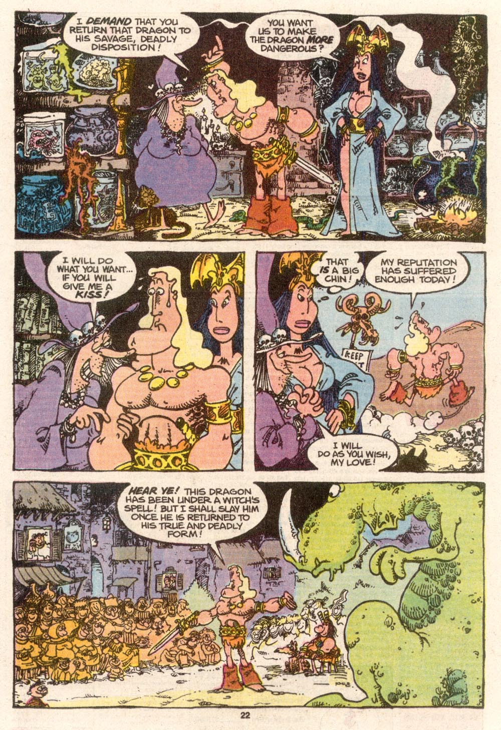 Read online Sergio Aragonés Groo the Wanderer comic -  Issue #68 - 17