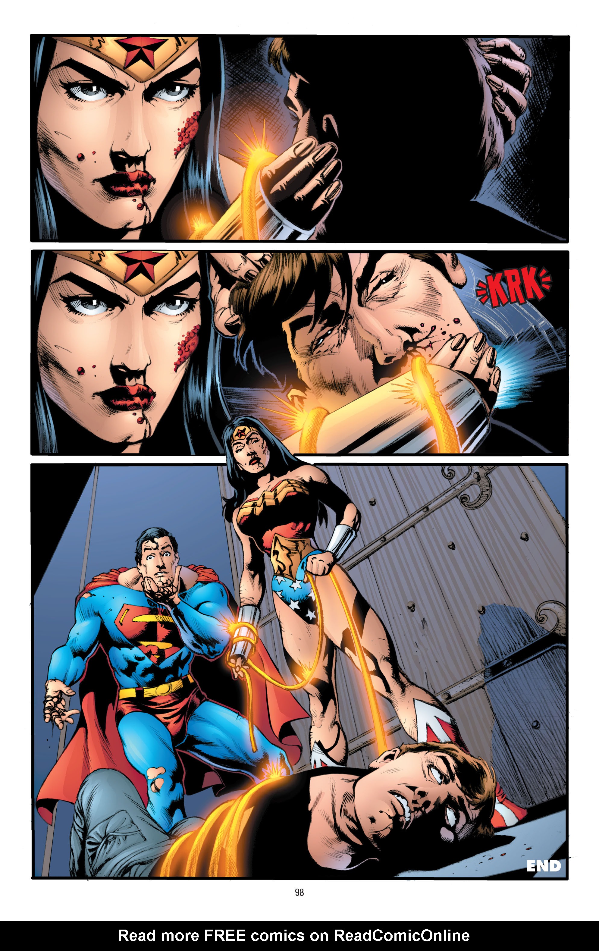 Read online Wonder Woman: Her Greatest Battles comic -  Issue # TPB - 96