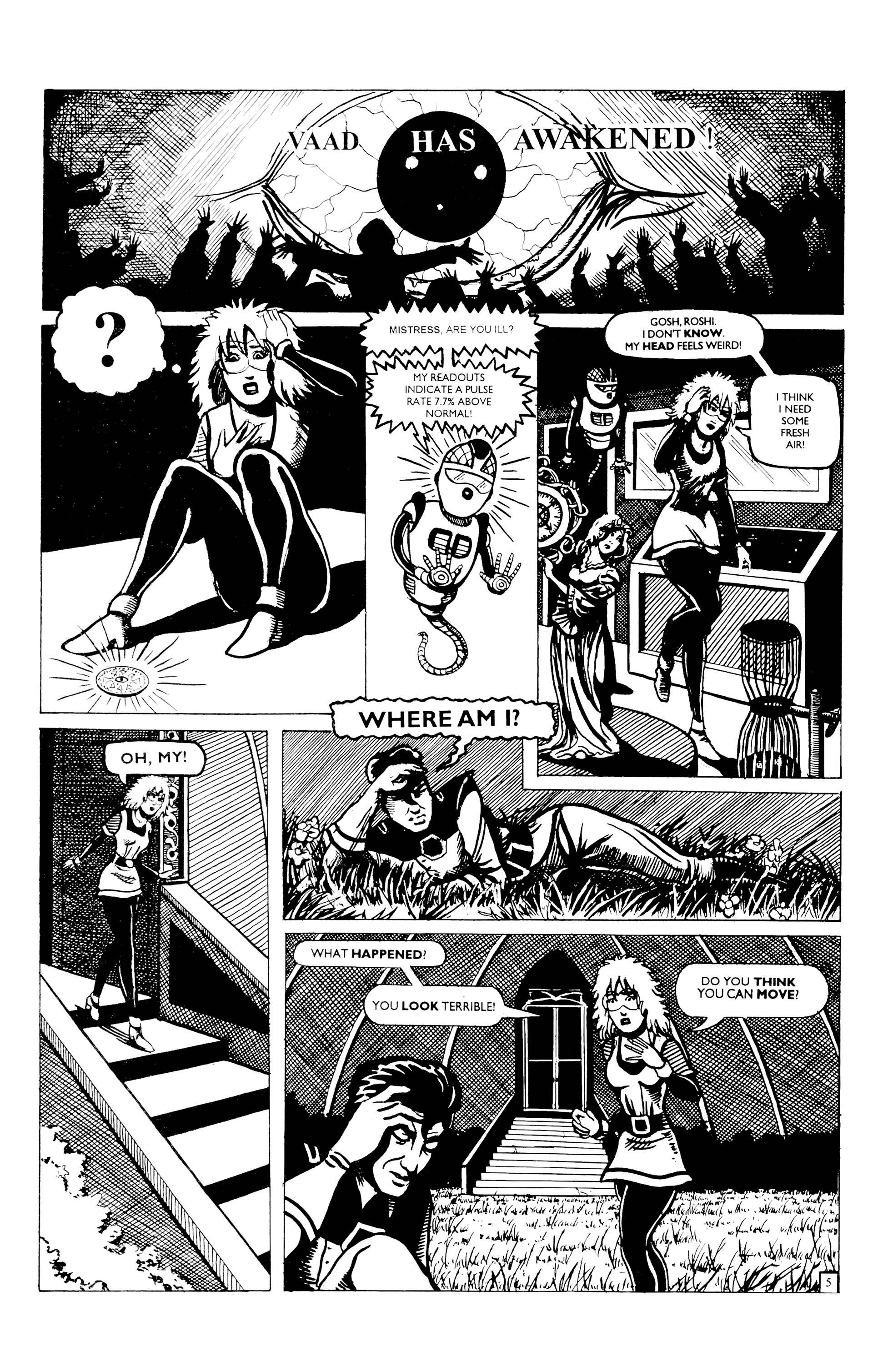 Read online Strange Attractors (1993) comic -  Issue #1 - 7