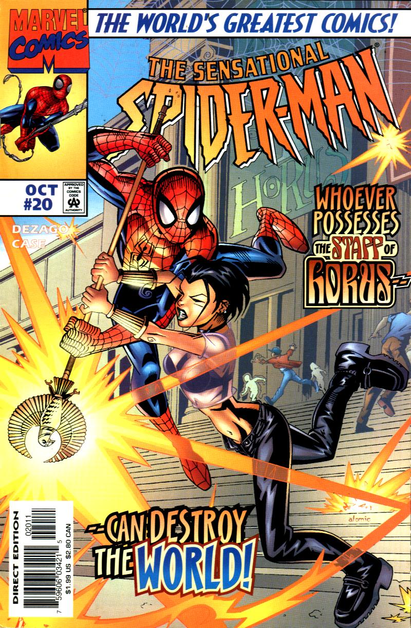 Read online The Sensational Spider-Man (1996) comic -  Issue #20 - 1