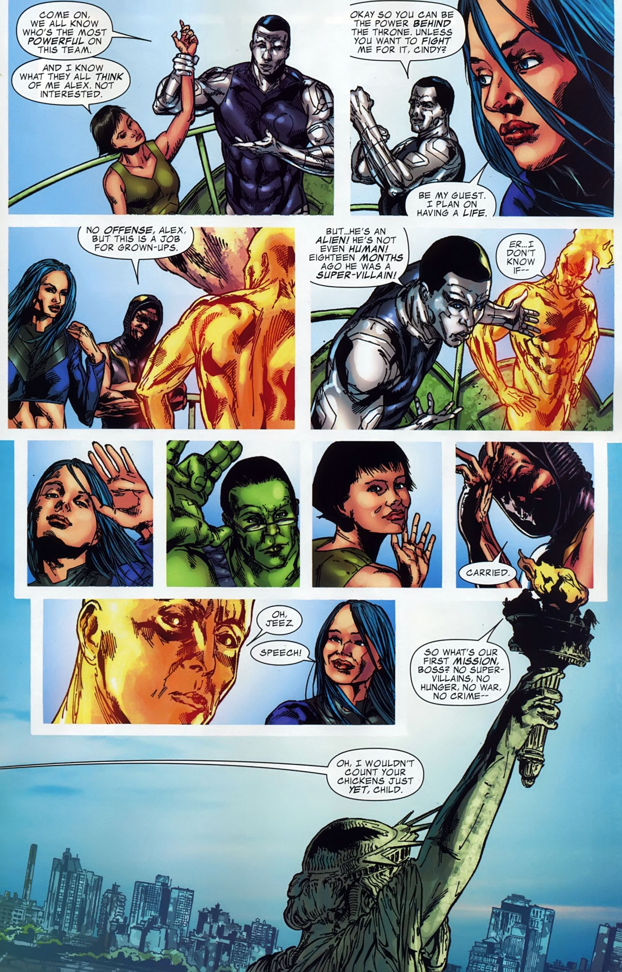 Read online Fantastic Force (2009) comic -  Issue #1 - 23