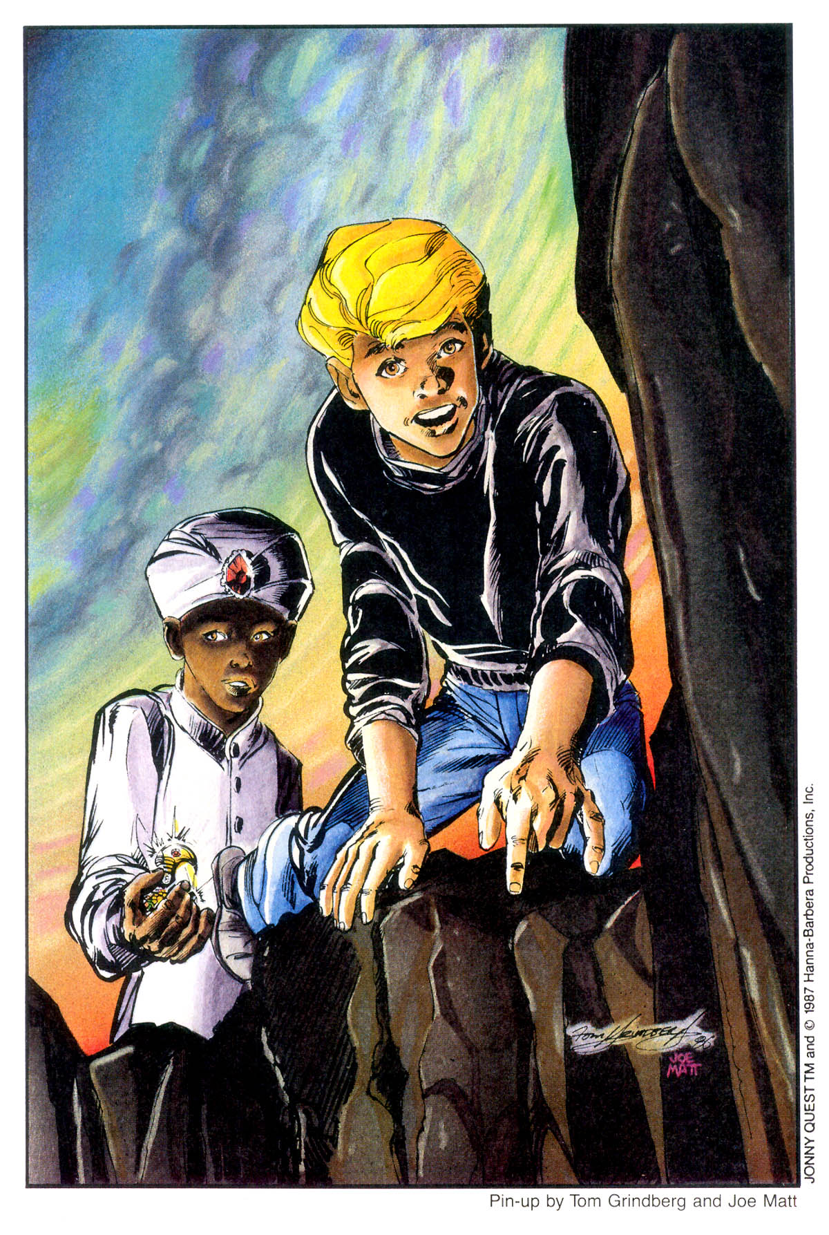 Read online Jonny Quest comic -  Issue #8 - 34