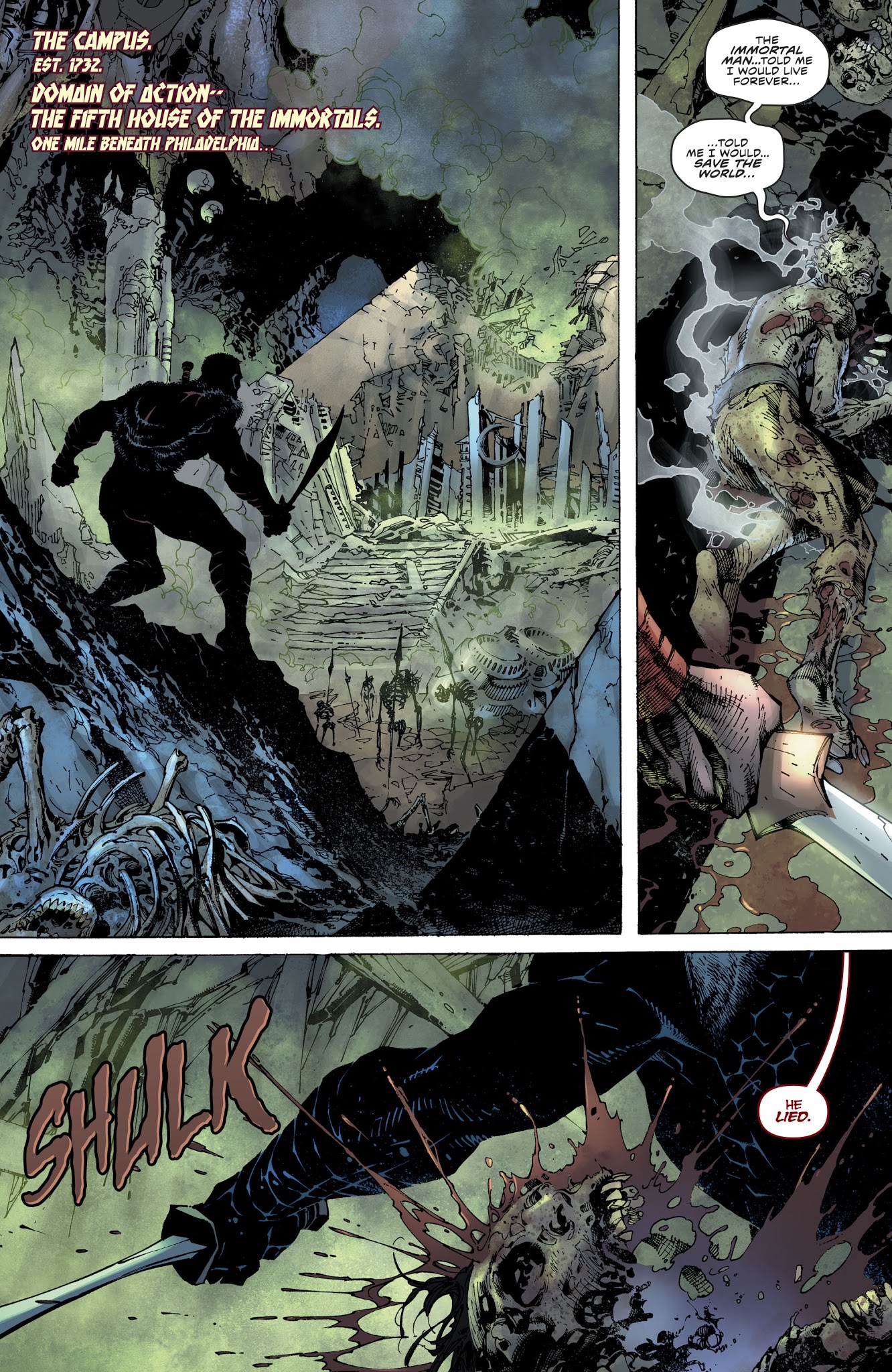 Read online The Immortal Men comic -  Issue #1 - 11