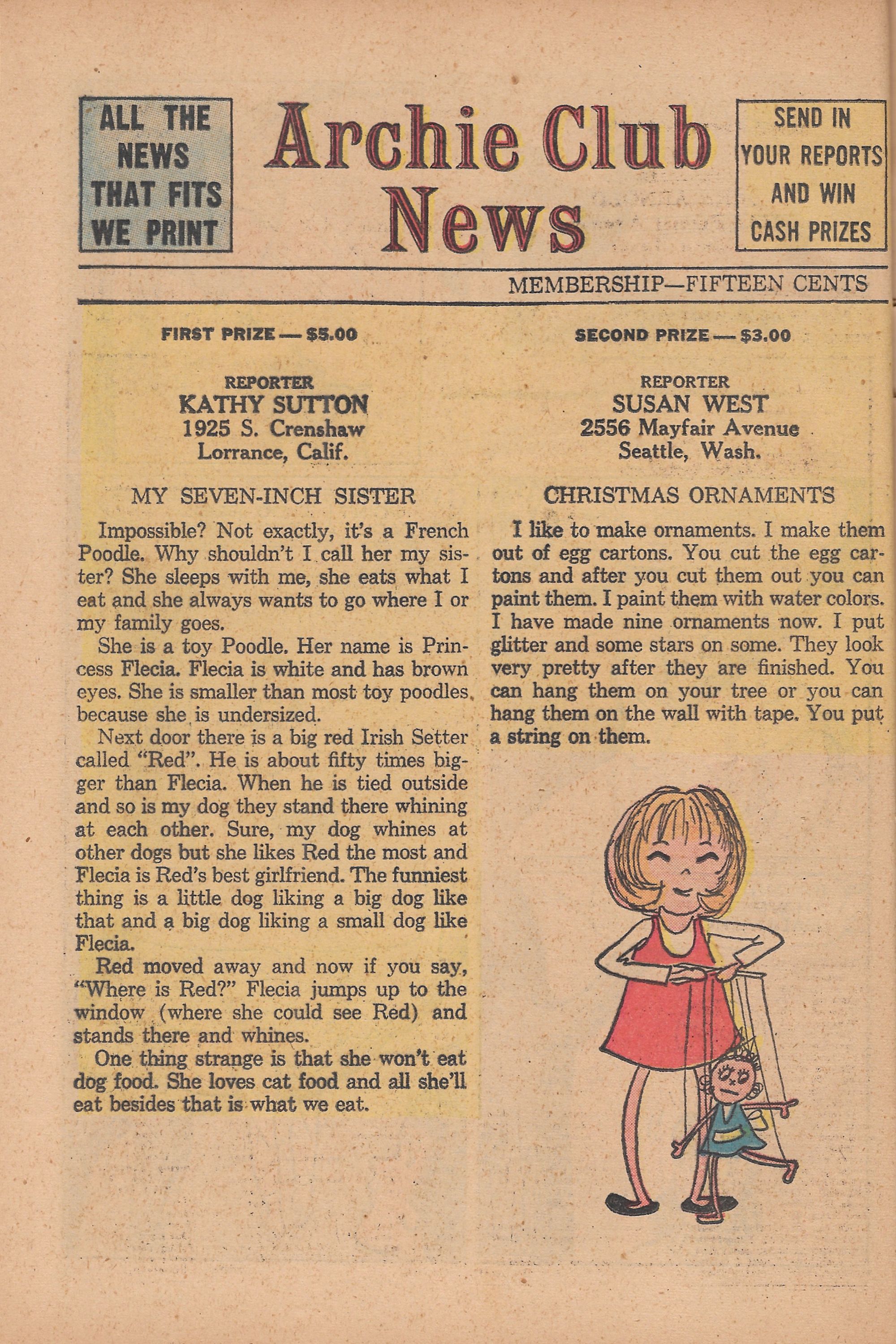 Read online Archie's Pals 'N' Gals (1952) comic -  Issue #28 - 36