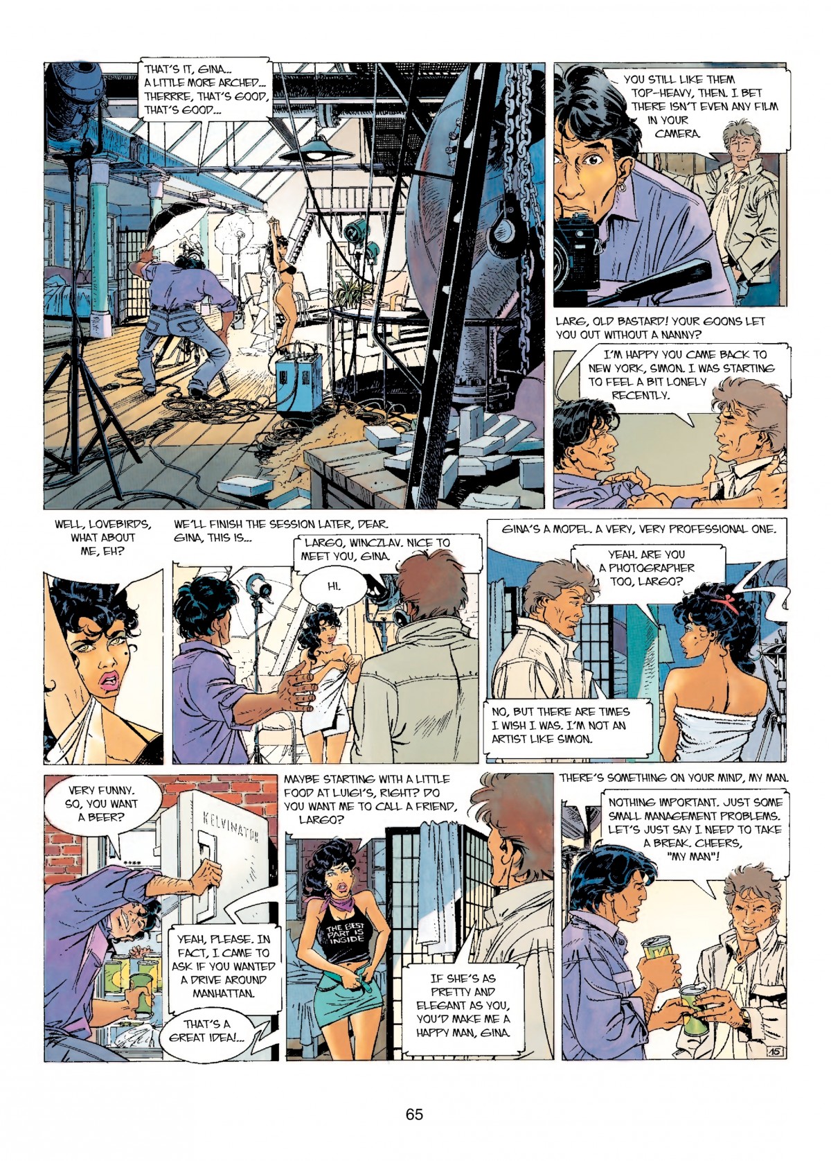 Read online Largo Winch comic -  Issue # TPB 2 - 64