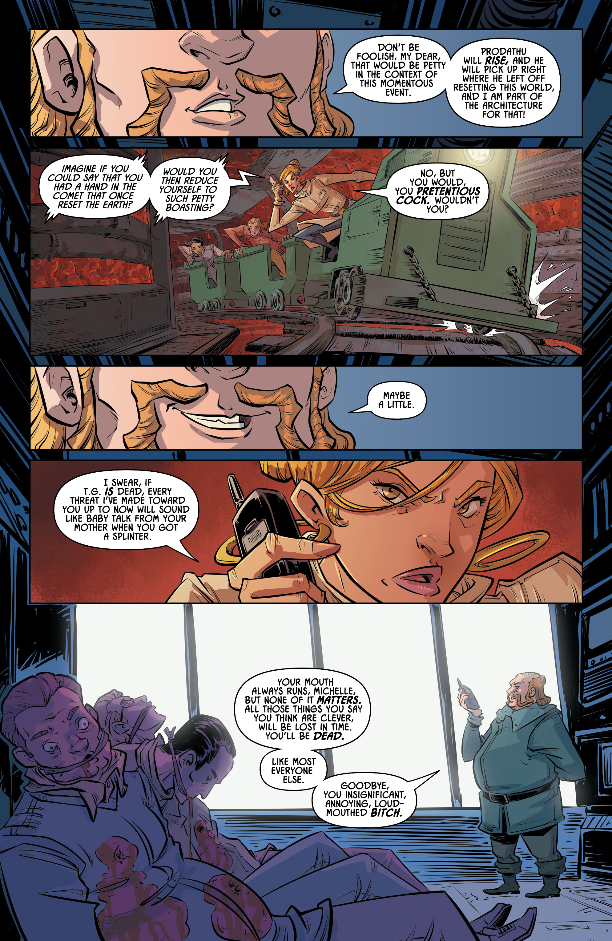 Read online Kaiju Score: Steal From the Gods comic -  Issue #3 - 21