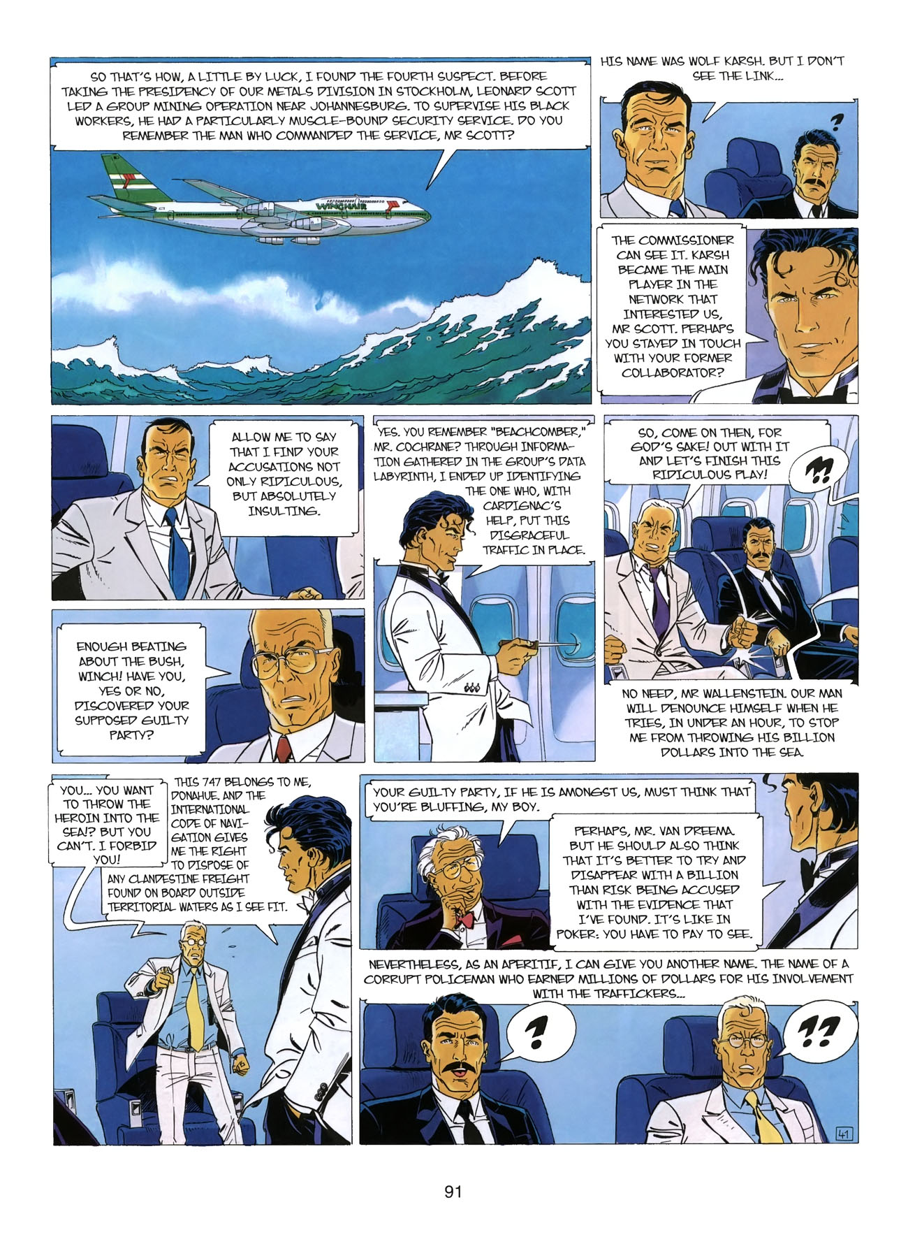 Read online Largo Winch comic -  Issue # TPB 3 - 92