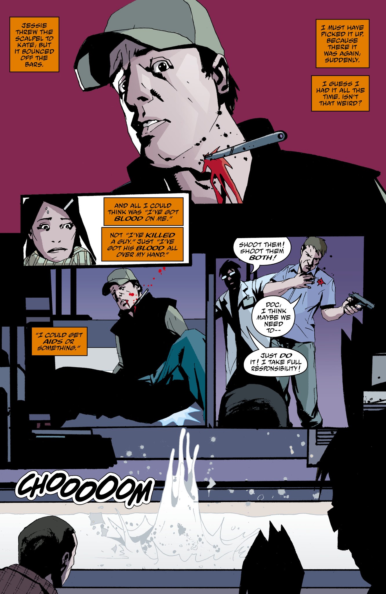 Read online Faker comic -  Issue #5 - 12