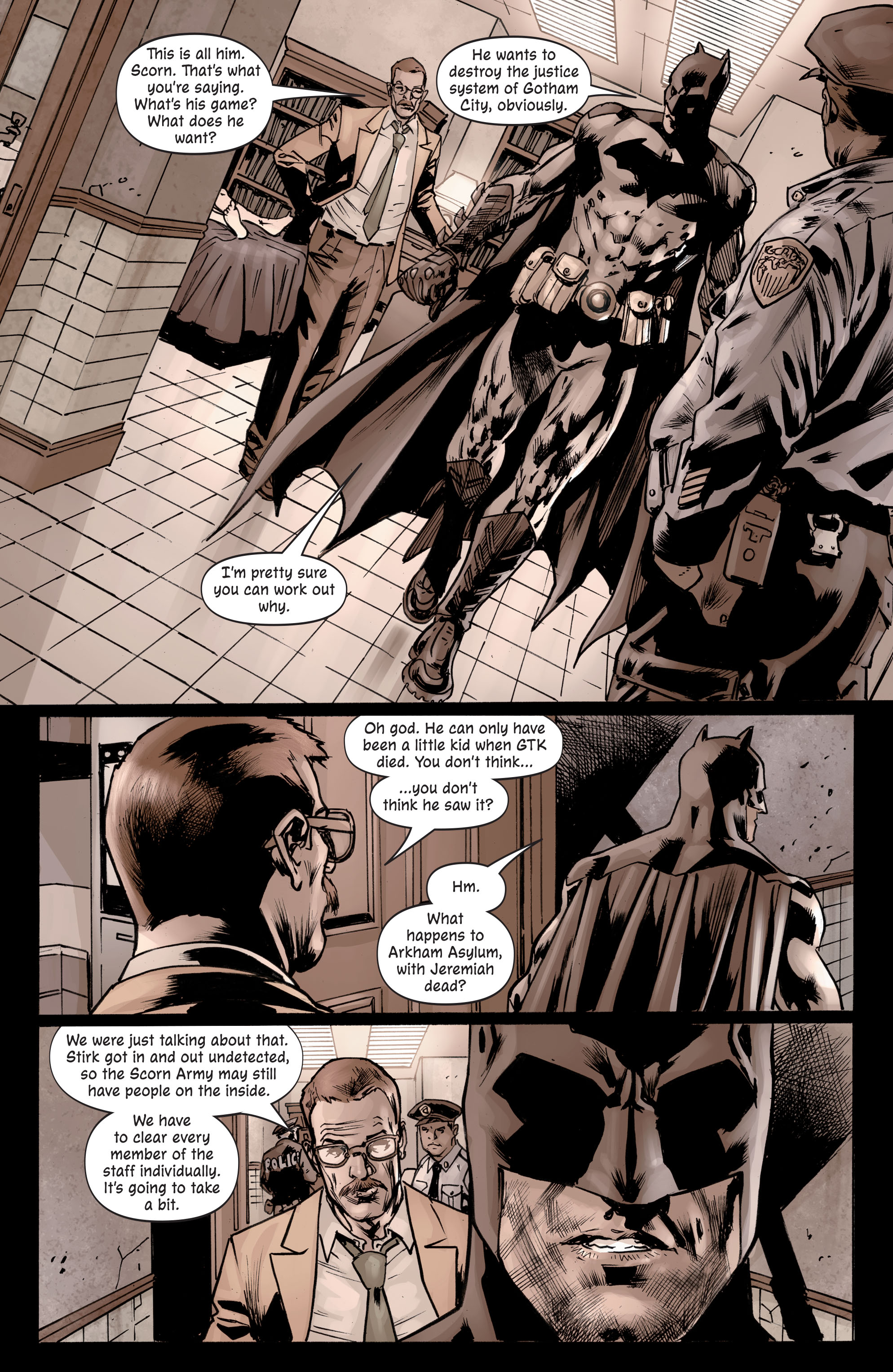 Read online The Batman's Grave comic -  Issue #8 - 22