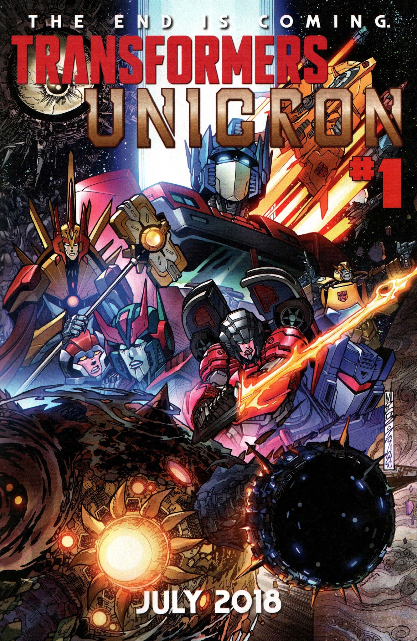 Read online Free Comic Book Day 2018 comic -  Issue # Transformers Unicron - 19