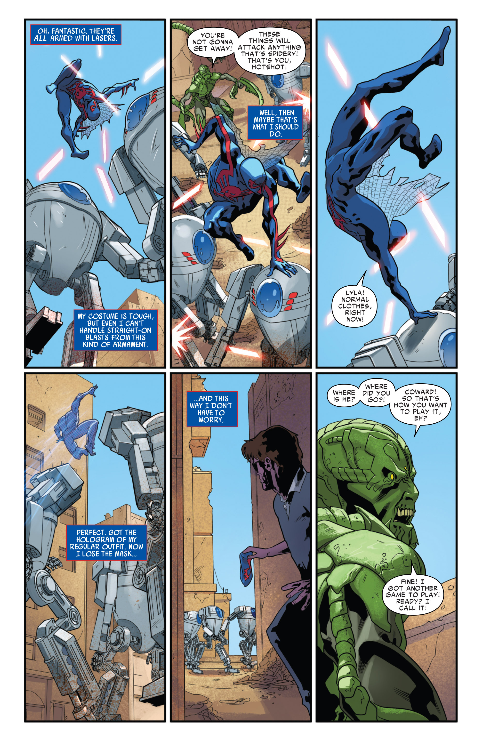 Read online Spider-Man 2099 (2014) comic -  Issue #4 - 11