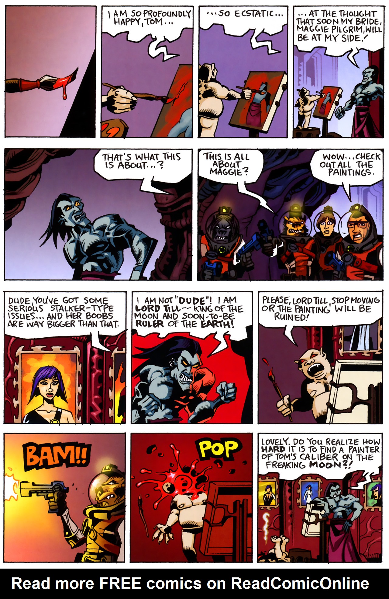 Read online Werewolves on the Moon: Versus Vampires comic -  Issue #2 - 20