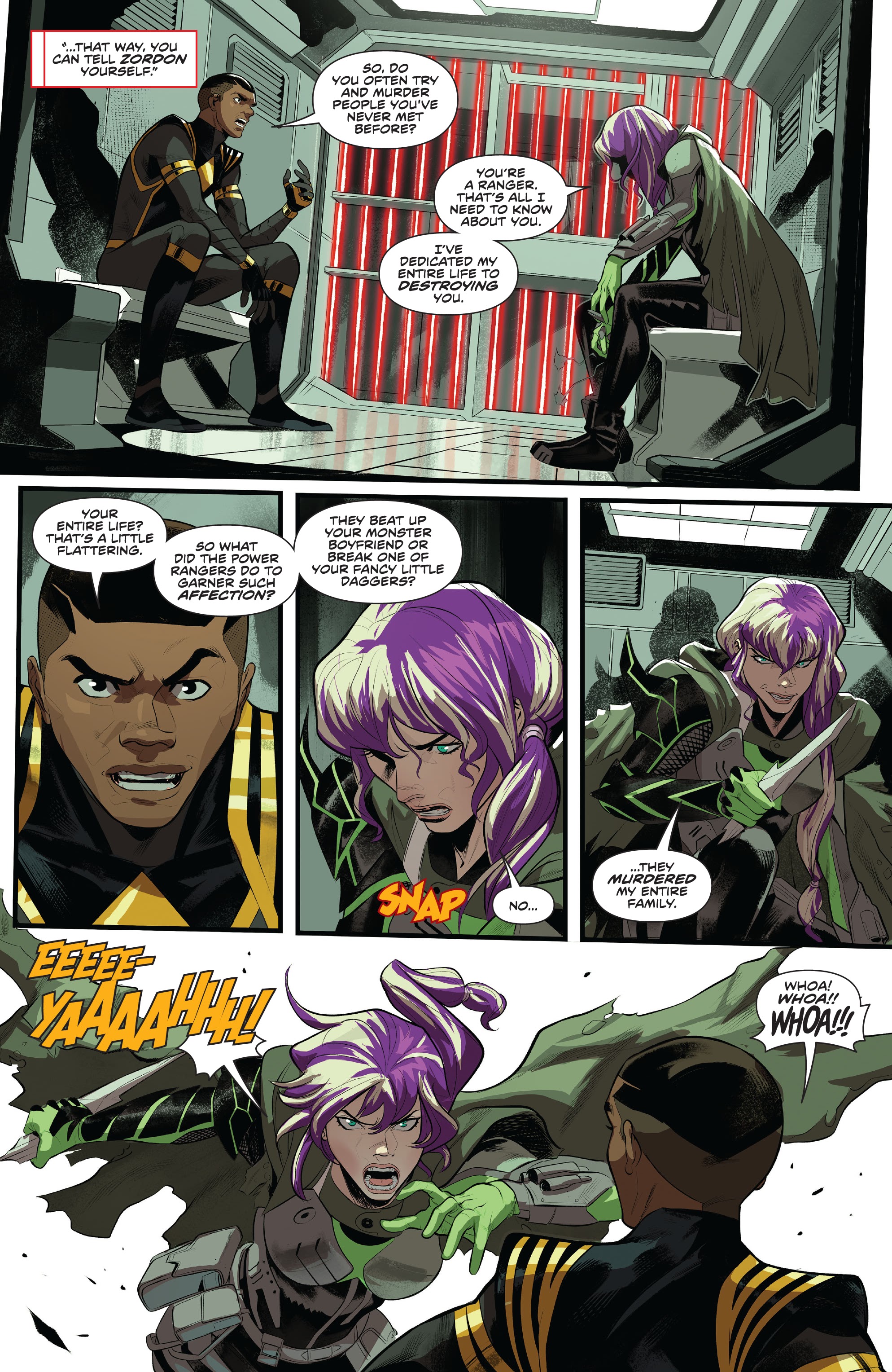 Read online Power Rangers comic -  Issue #5 - 20