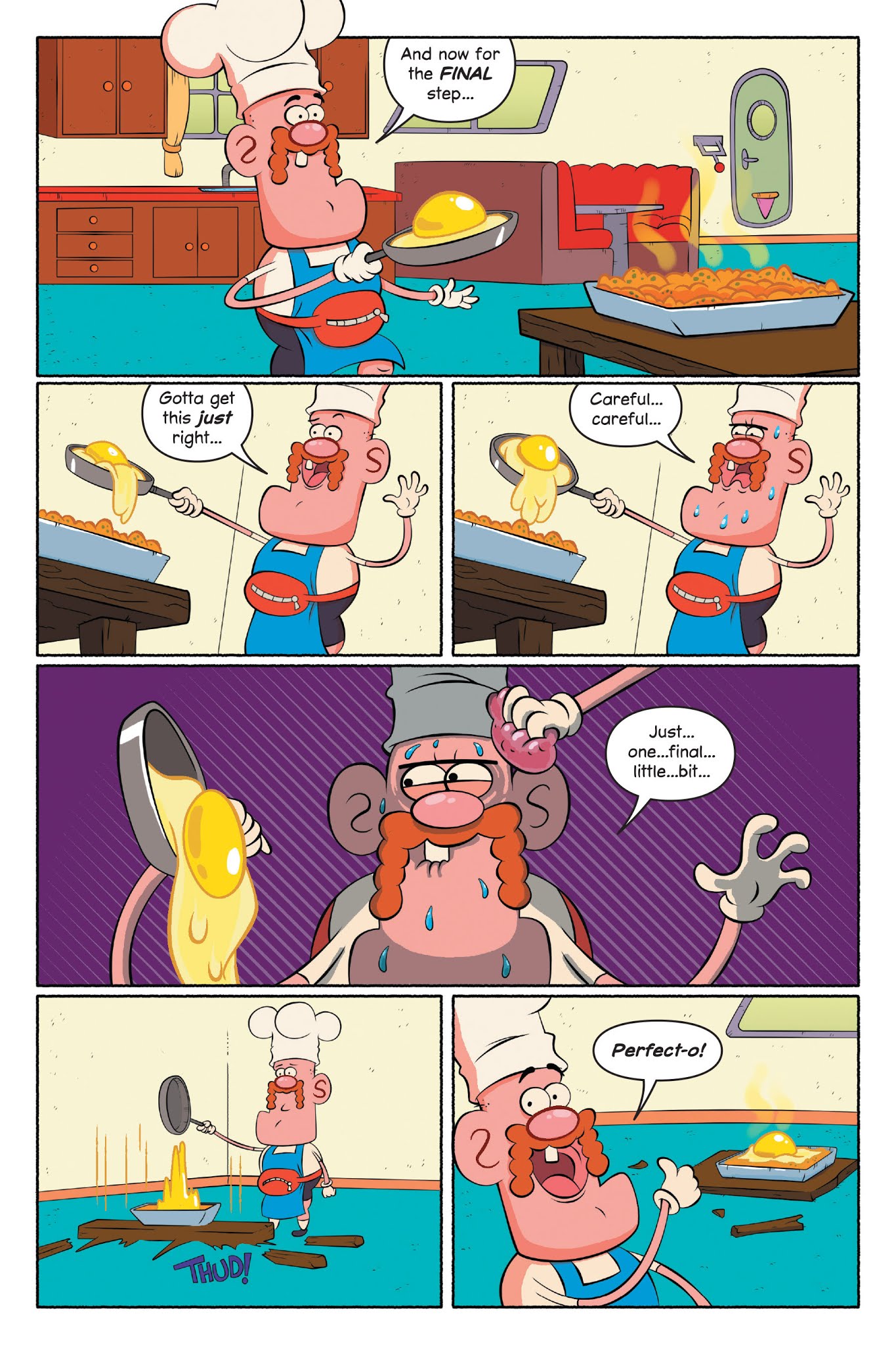 Read online Uncle Grandpa and the Time Casserole comic -  Issue # TPB - 8