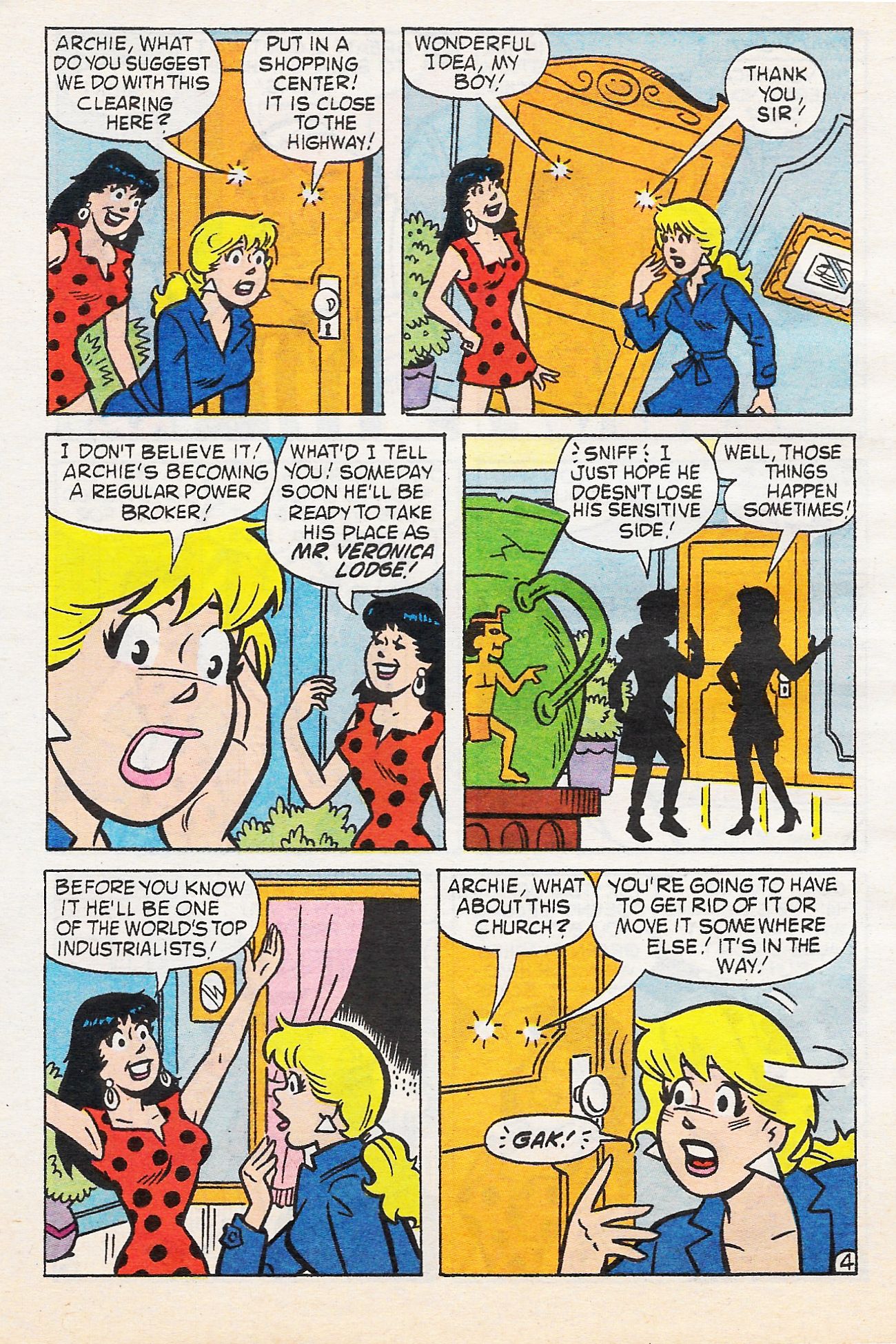 Read online Betty and Veronica Digest Magazine comic -  Issue #58 - 16