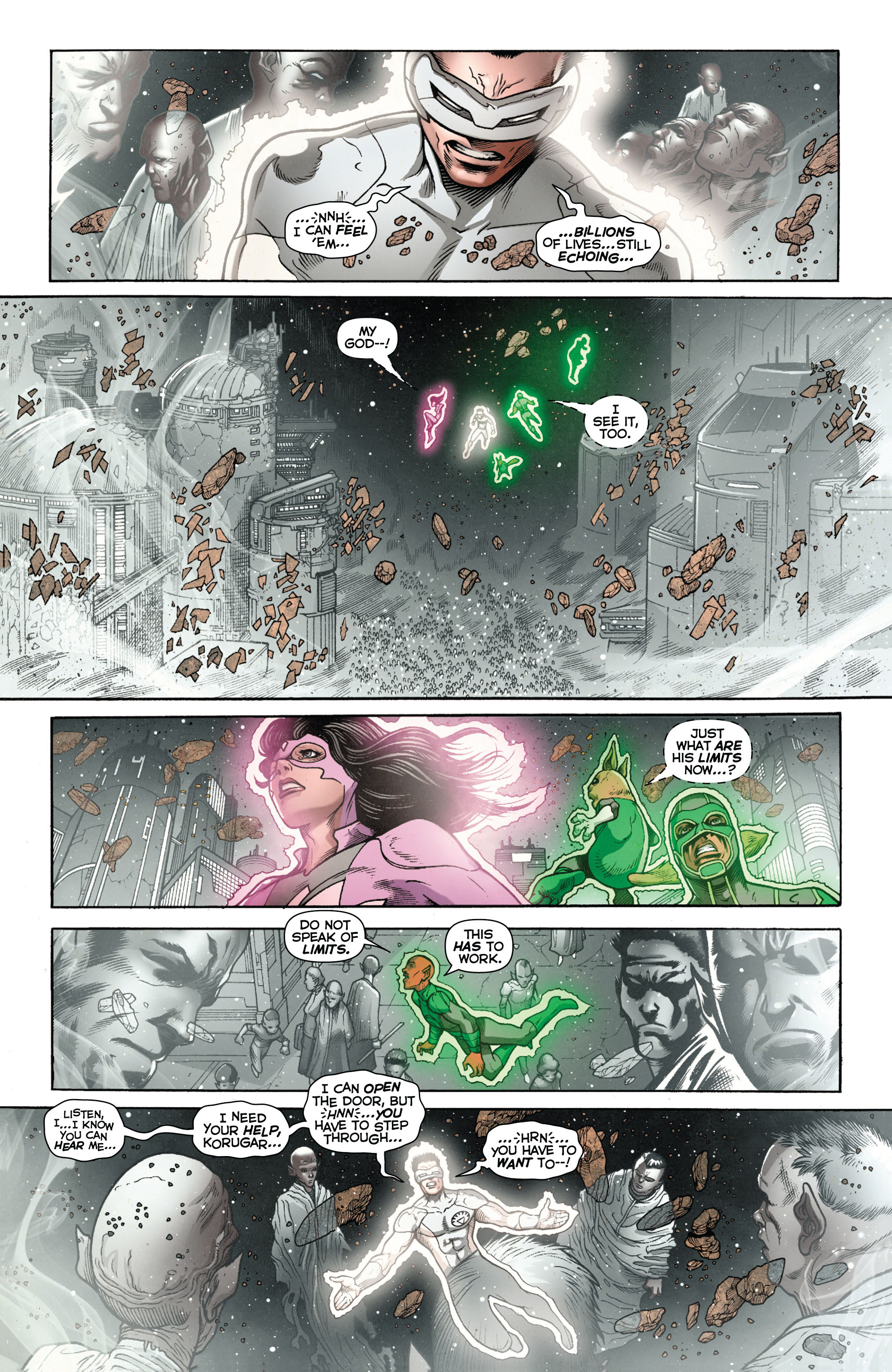 Read online Green Lantern: The Wrath of the First Lantern comic -  Issue # TPB - 226