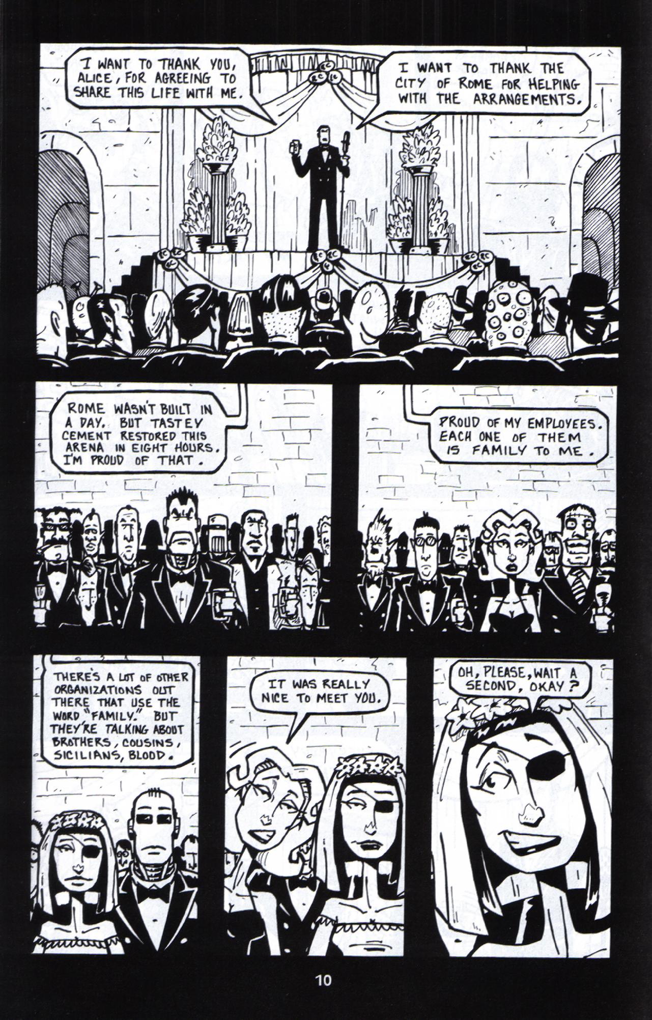 Read online La Cosa Nostroid comic -  Issue #6 - 12