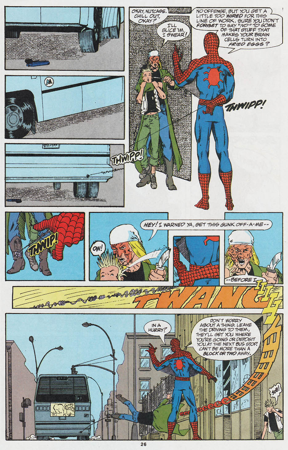 Spider-Man (1990) 27_-_Theres_Something_About_A_Gun_Part_1 Page 19