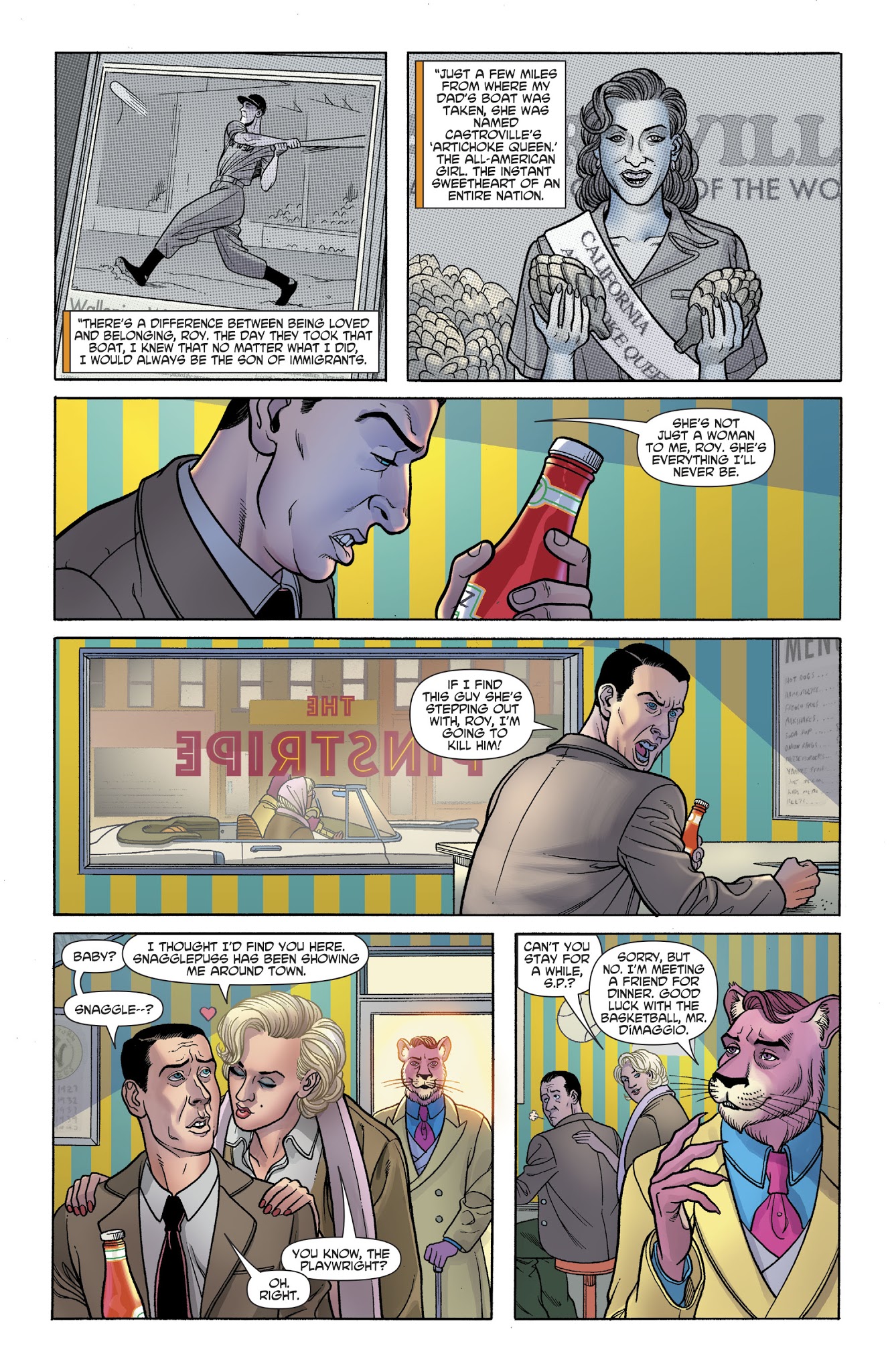 Read online Exit Stage Left: The Snagglepuss Chronicles comic -  Issue #3 - 11