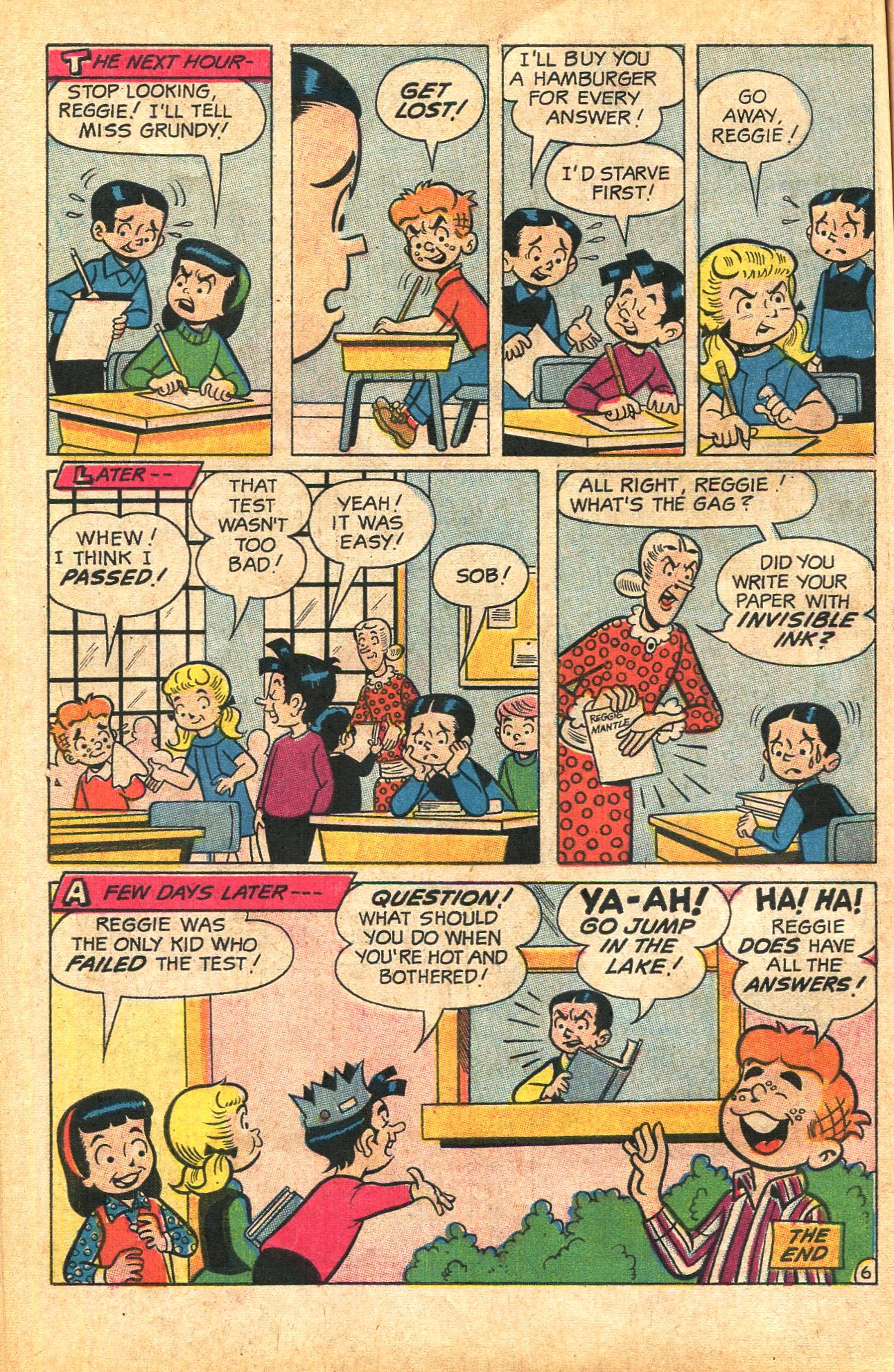Read online The Adventures of Little Archie comic -  Issue #51 - 58