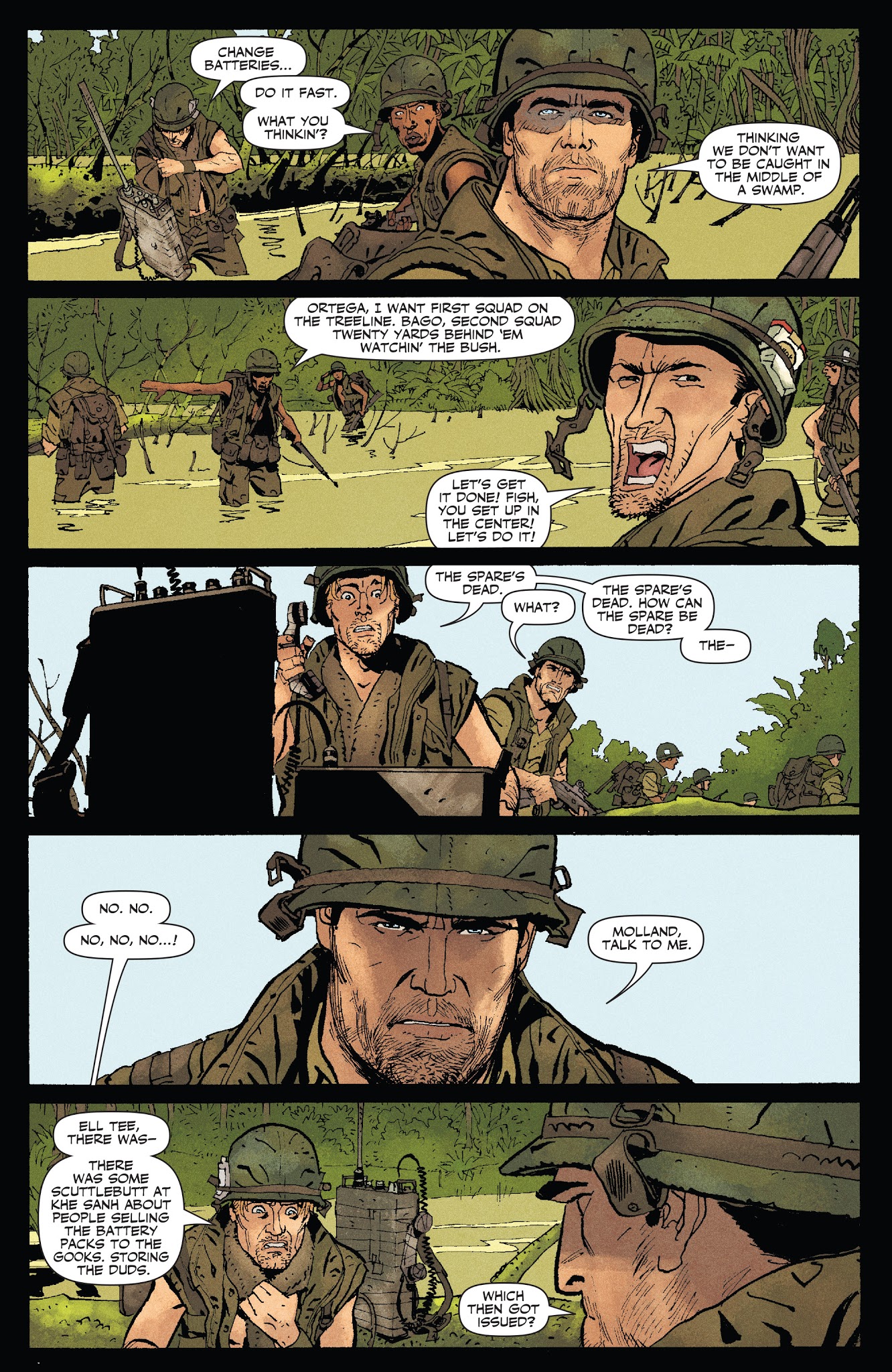 Read online Punisher MAX: The Platoon comic -  Issue #5 - 6