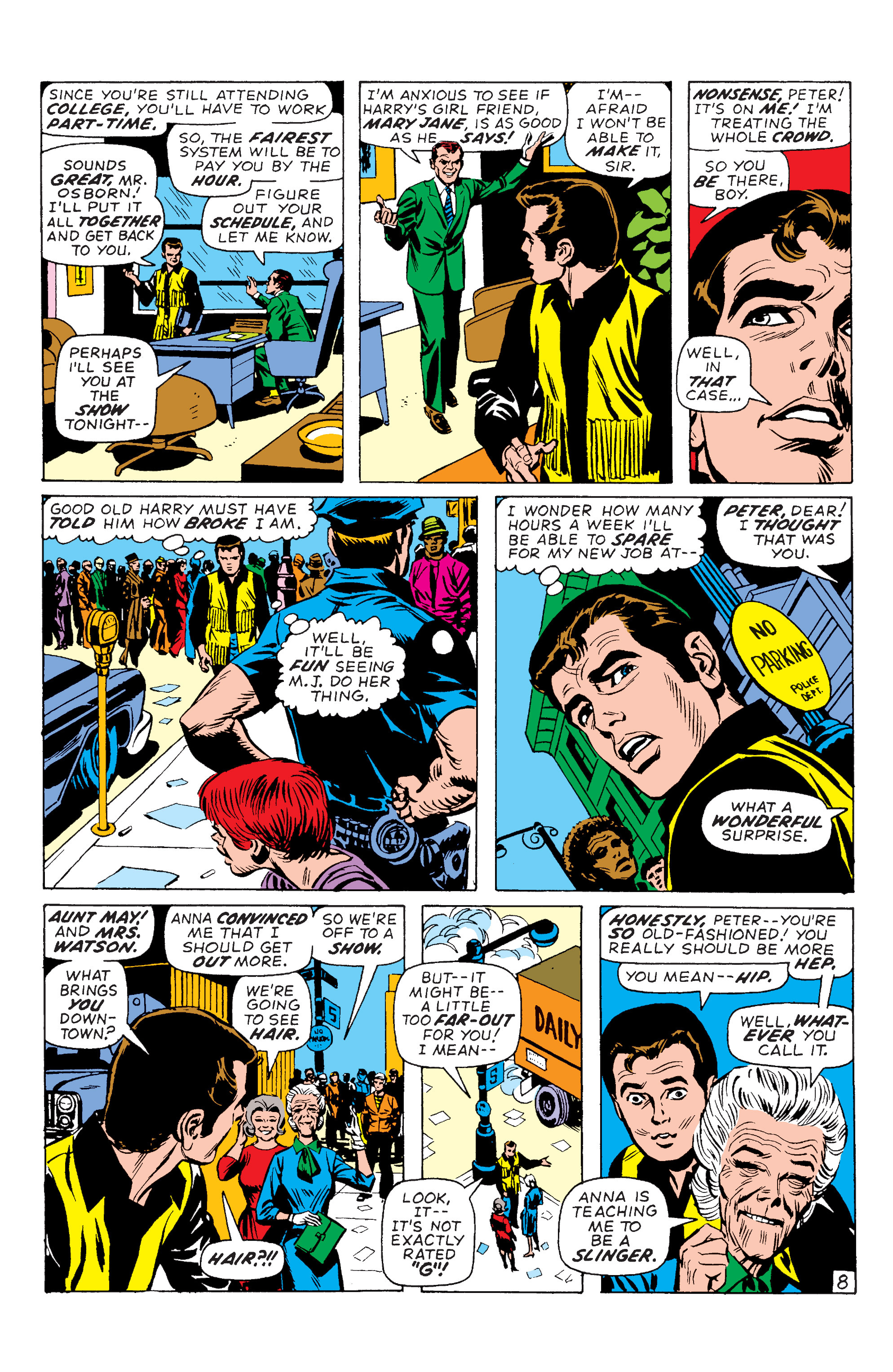 Read online Marvel Masterworks: The Amazing Spider-Man comic -  Issue # TPB 10 (Part 2) - 71