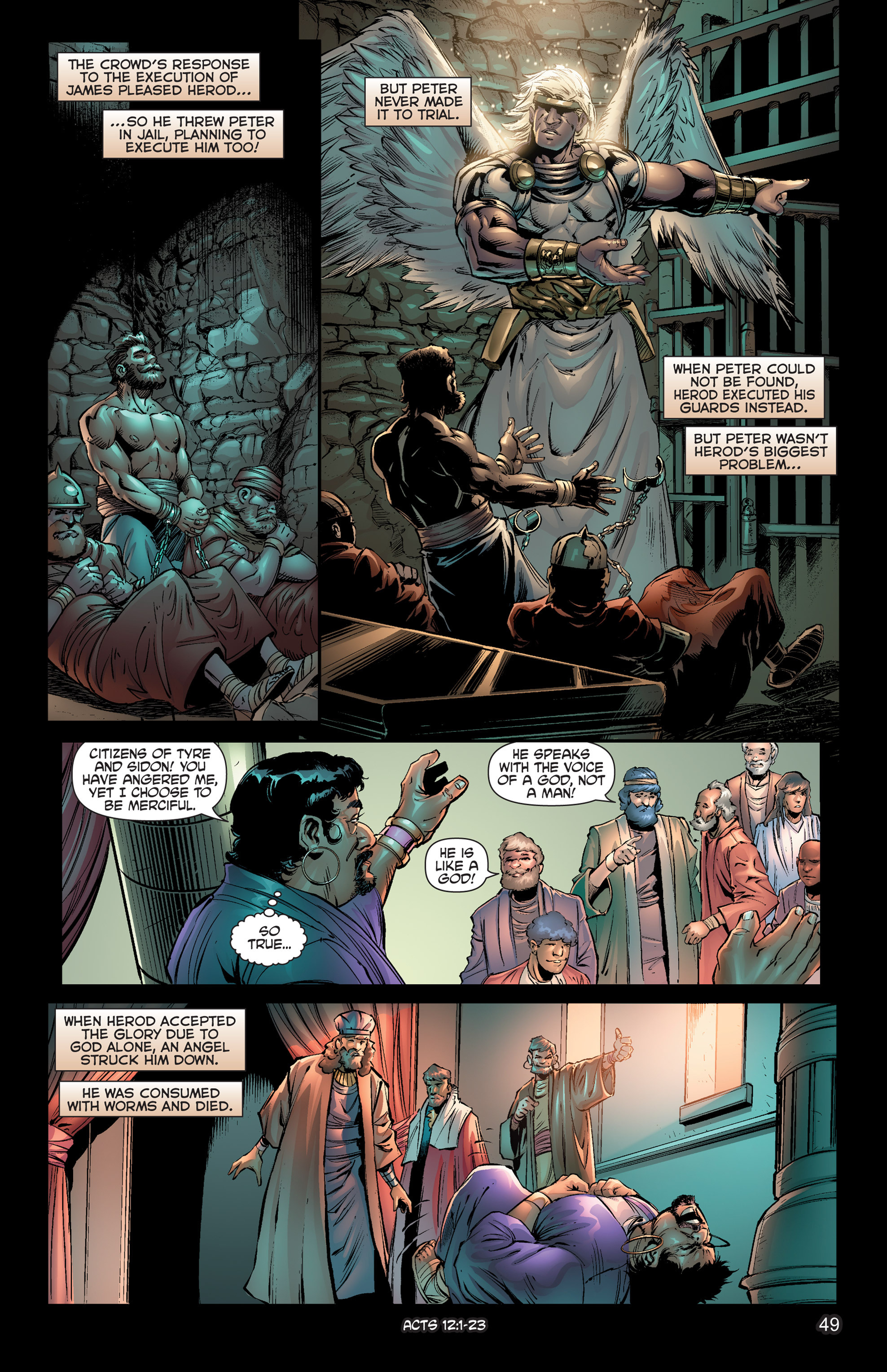 Read online The Kingstone Bible comic -  Issue #10 - 54