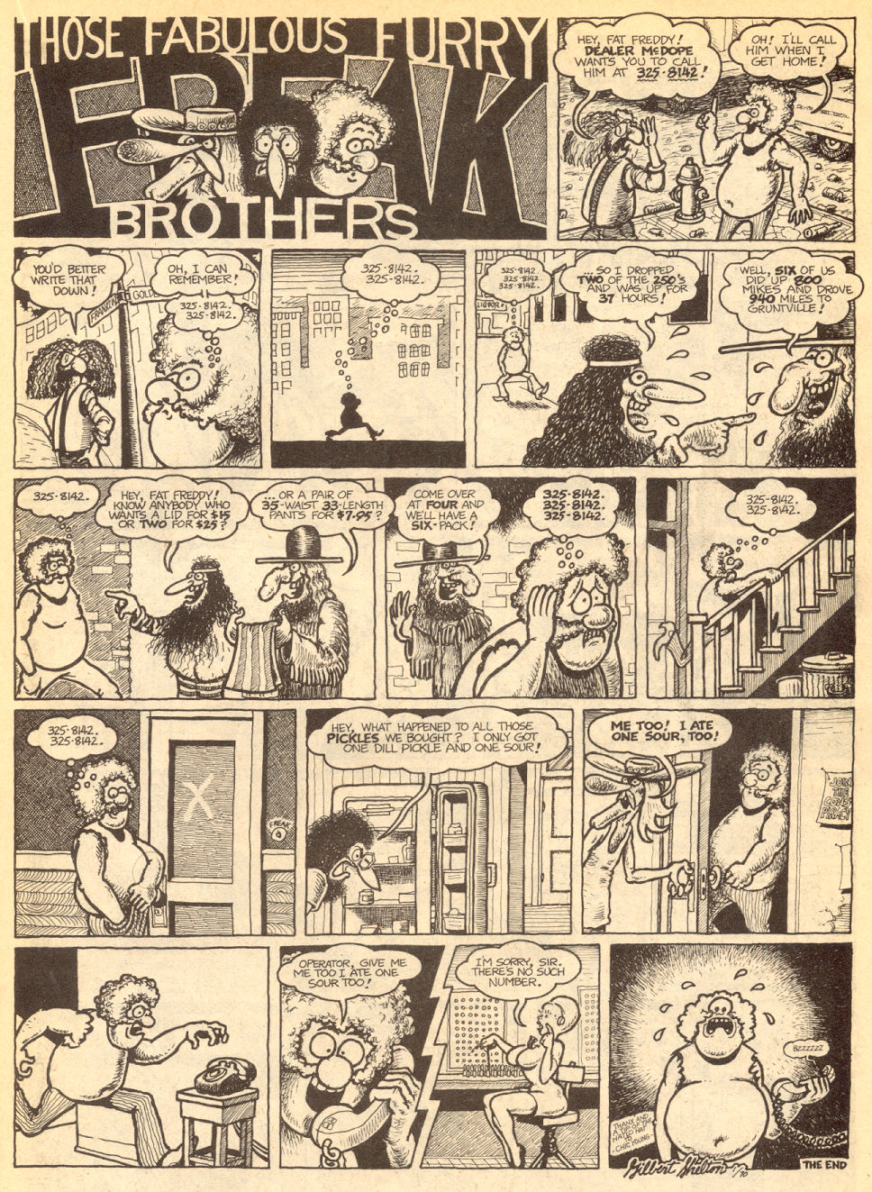 Read online The Fabulous Furry Freak Brothers comic -  Issue #1 - 29