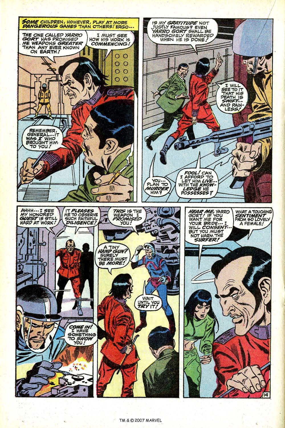 Read online Silver Surfer (1968) comic -  Issue #11 - 20