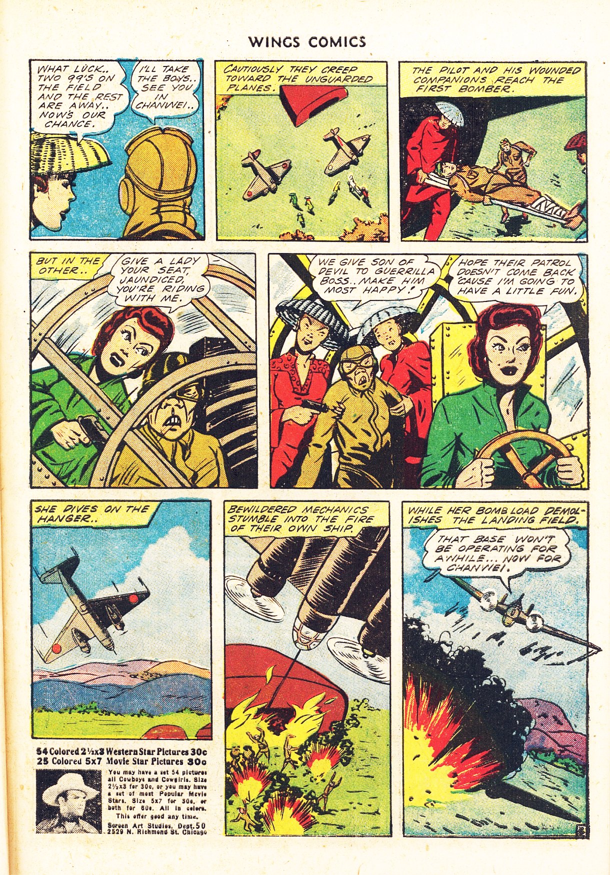 Read online Wings Comics comic -  Issue #41 - 47