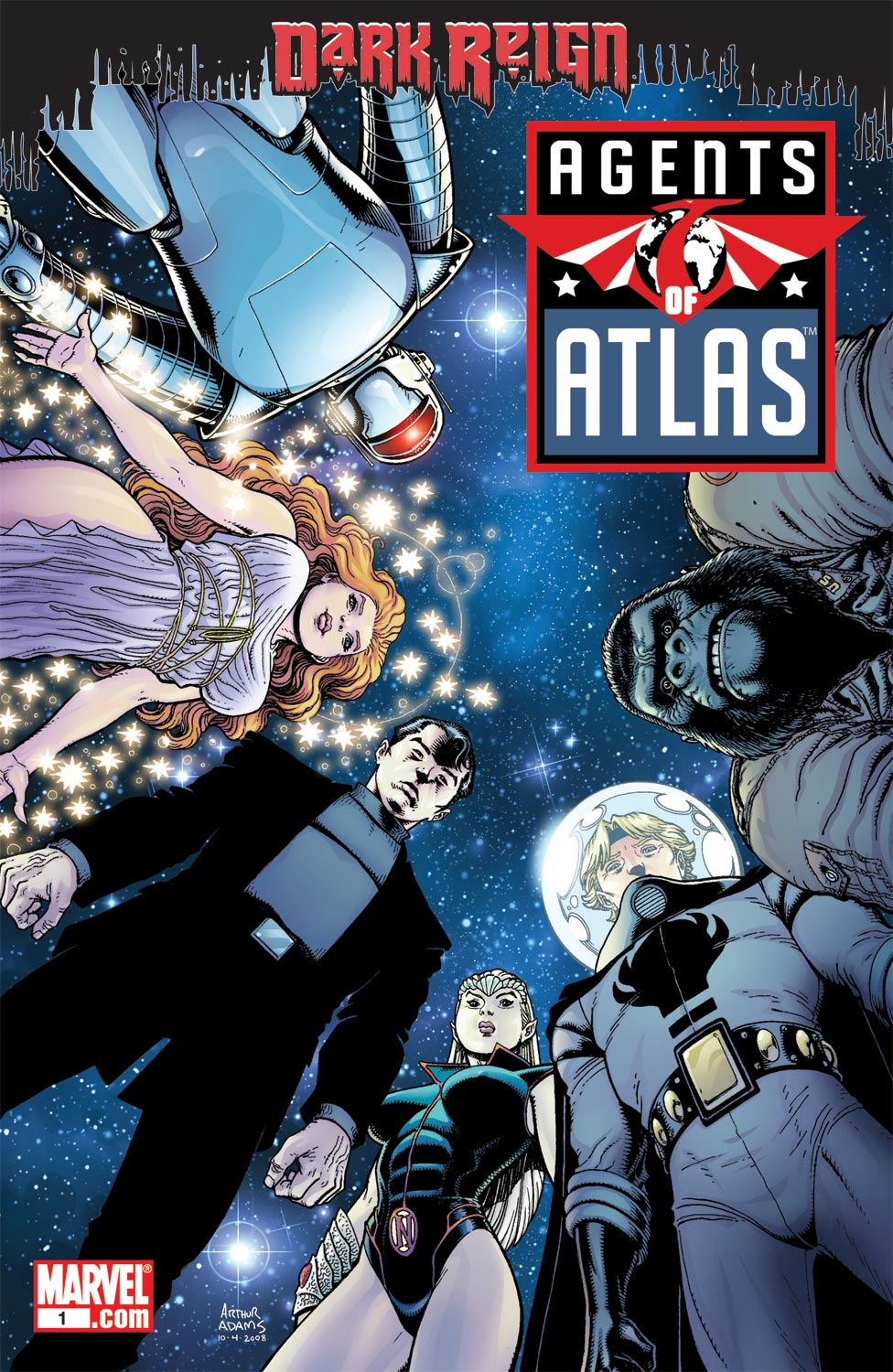 Read online Agents Of Atlas (2009) comic -  Issue #1 - 1